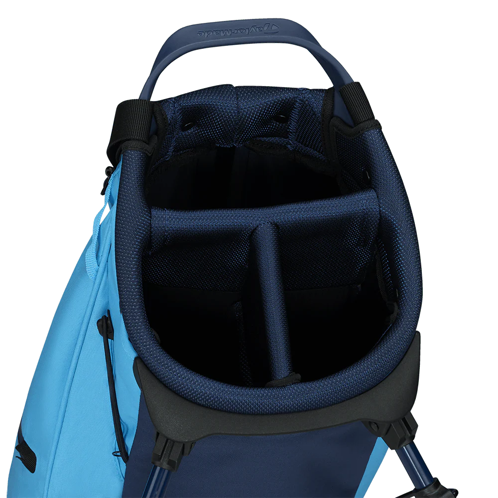TaylorMade Flextech Carry Stand Bag - Navy/Cyan - Image 2