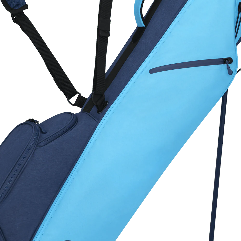 TaylorMade Flextech Carry Stand Bag - Navy/Cyan - Image 4