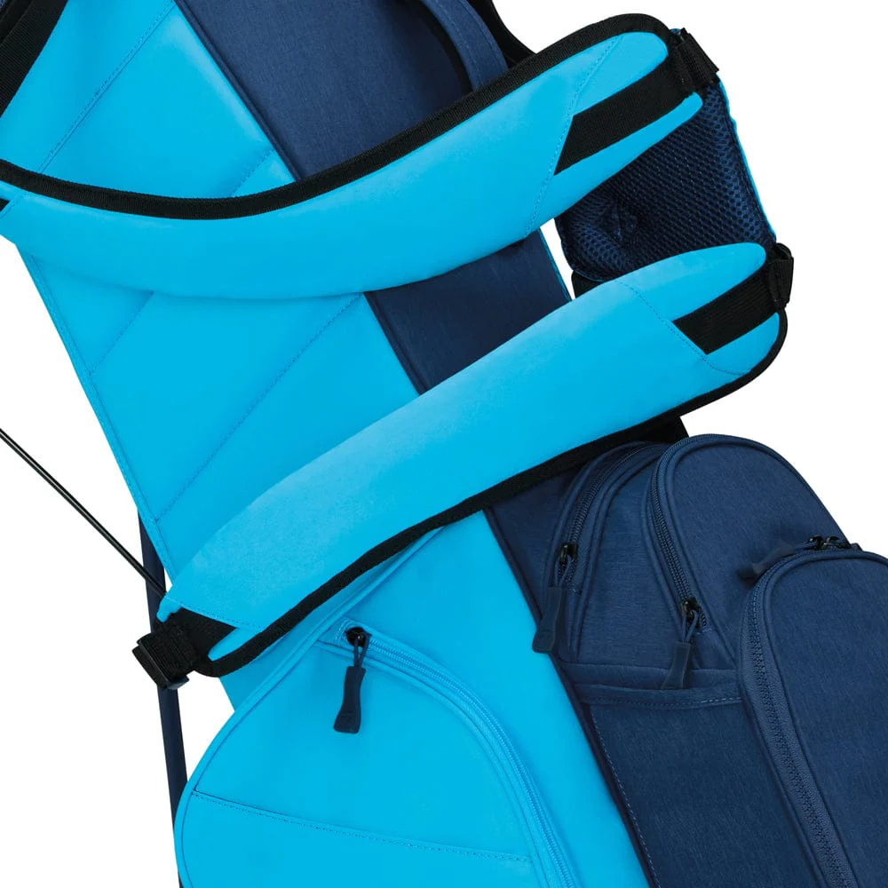 TaylorMade Flextech Crossover Stand Bag - Cyan/Navy - Image 3