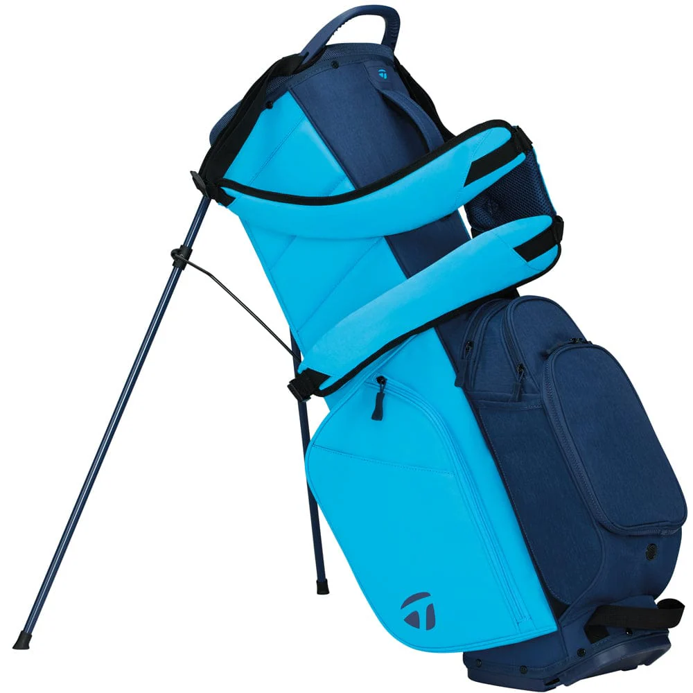 TaylorMade Flextech Crossover Stand Bag - Cyan/Navy - Image 4