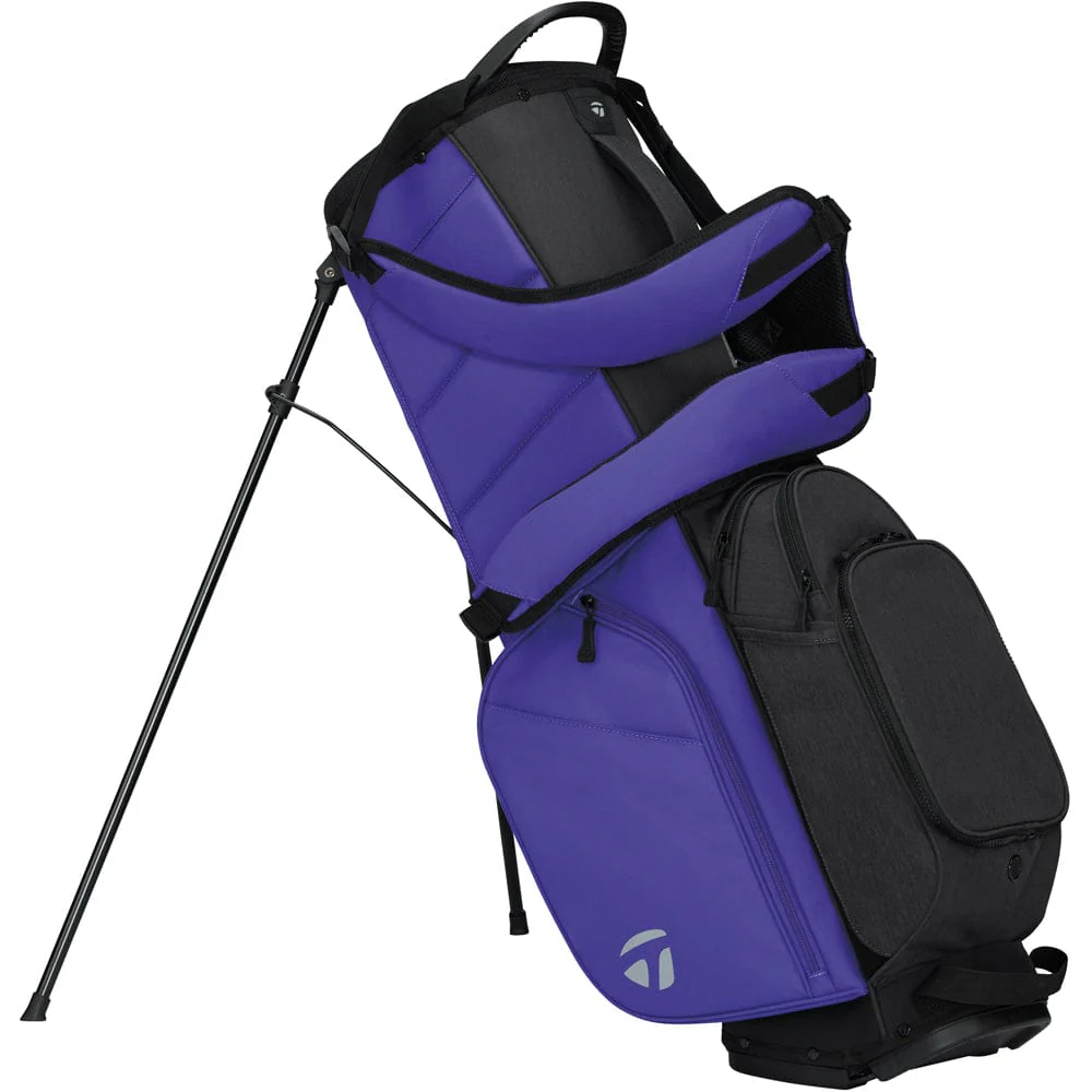 TaylorMade Flextech Crossover Stand Bag - Violet/Black - Image 5