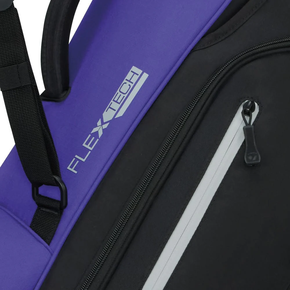 TaylorMade Flextech Stand Bag - Black/Violet - Image 4