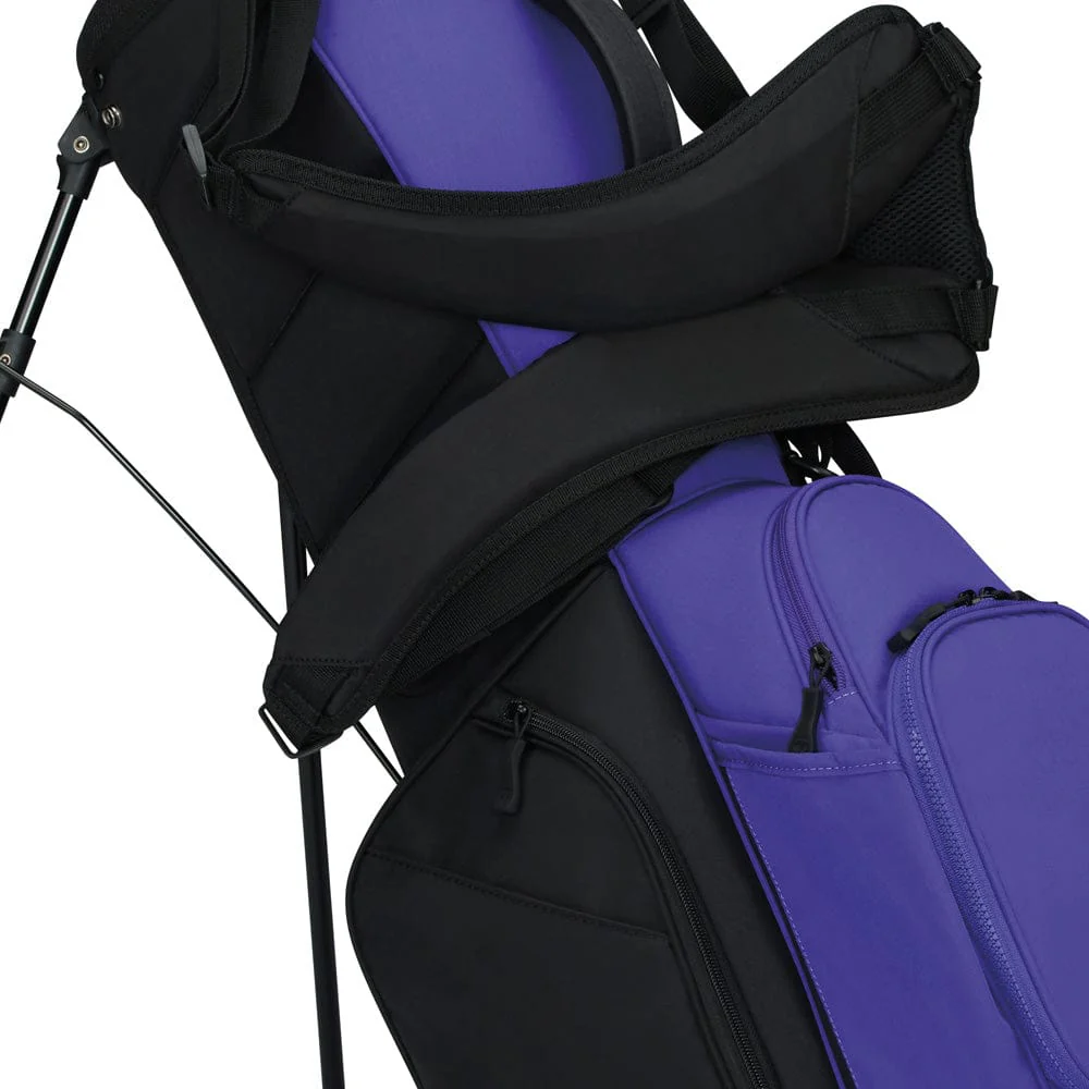 TaylorMade Flextech Stand Bag - Black/Violet - Image 5