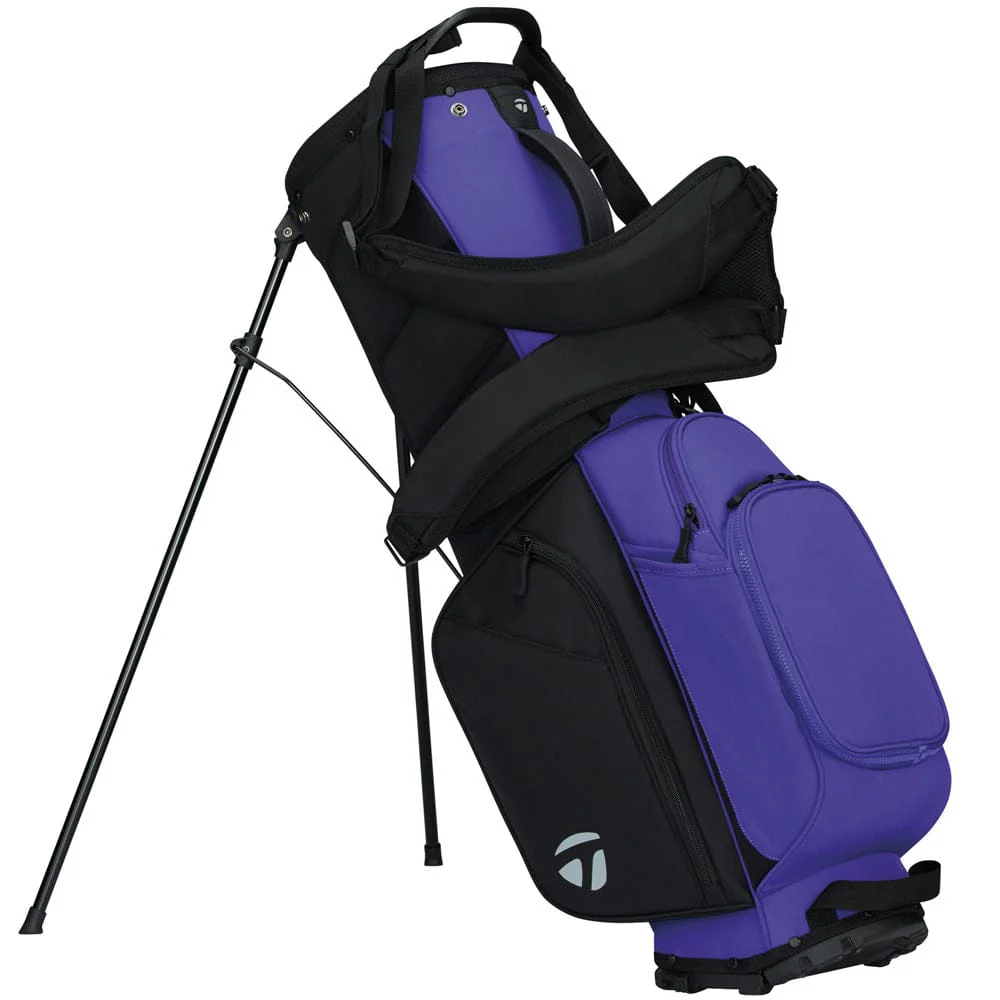 TaylorMade Flextech Stand Bag - Black/Violet - Image 6