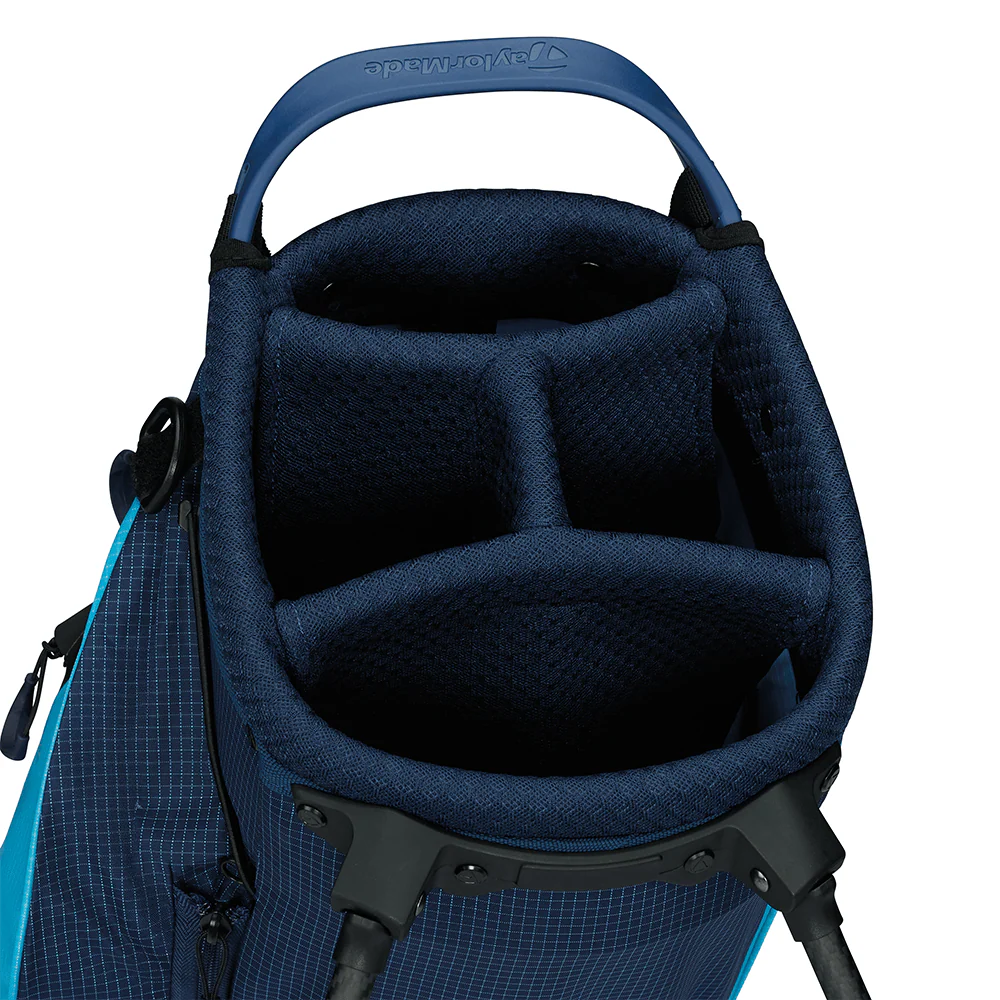 TaylorMade Flextech Superlite Stand Bag - Cyan/Navy - Image 2