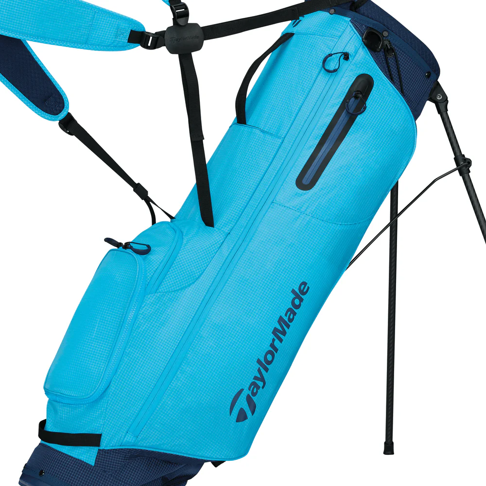 TaylorMade Flextech Superlite Stand Bag - Cyan/Navy - Image 4