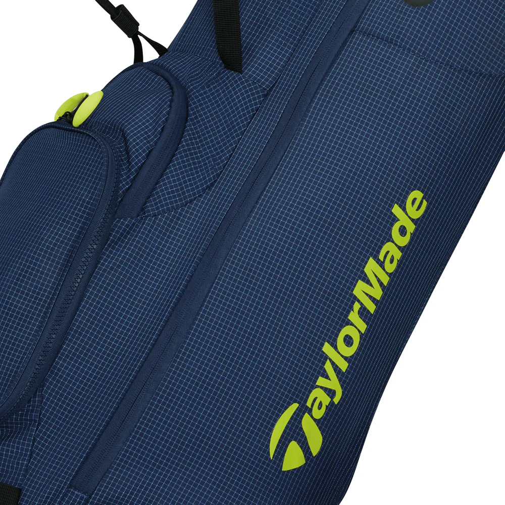 TaylorMade Flextech Superlite Stand Bag - Navy/White/Neon Lime - Image 4