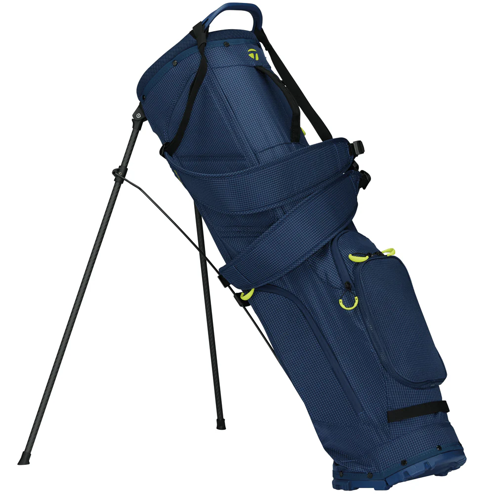 TaylorMade Flextech Superlite Stand Bag - Navy/White/Neon Lime - Image 5