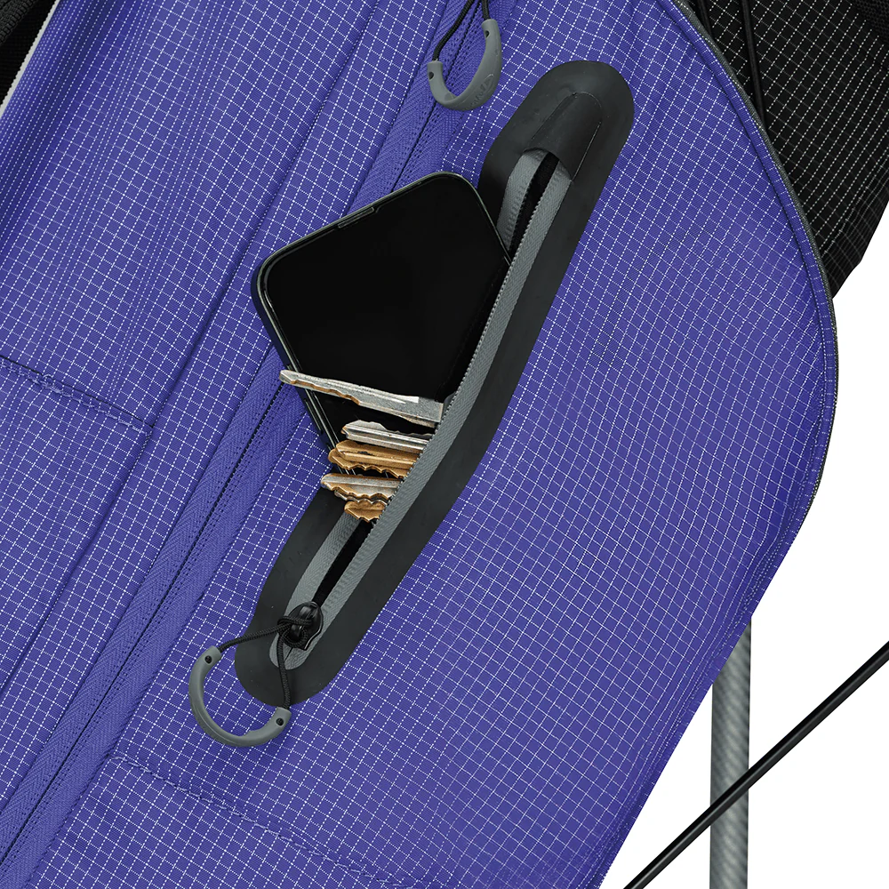 TaylorMade Flextech Superlite Stand Bag - Violet/Black - Image 3
