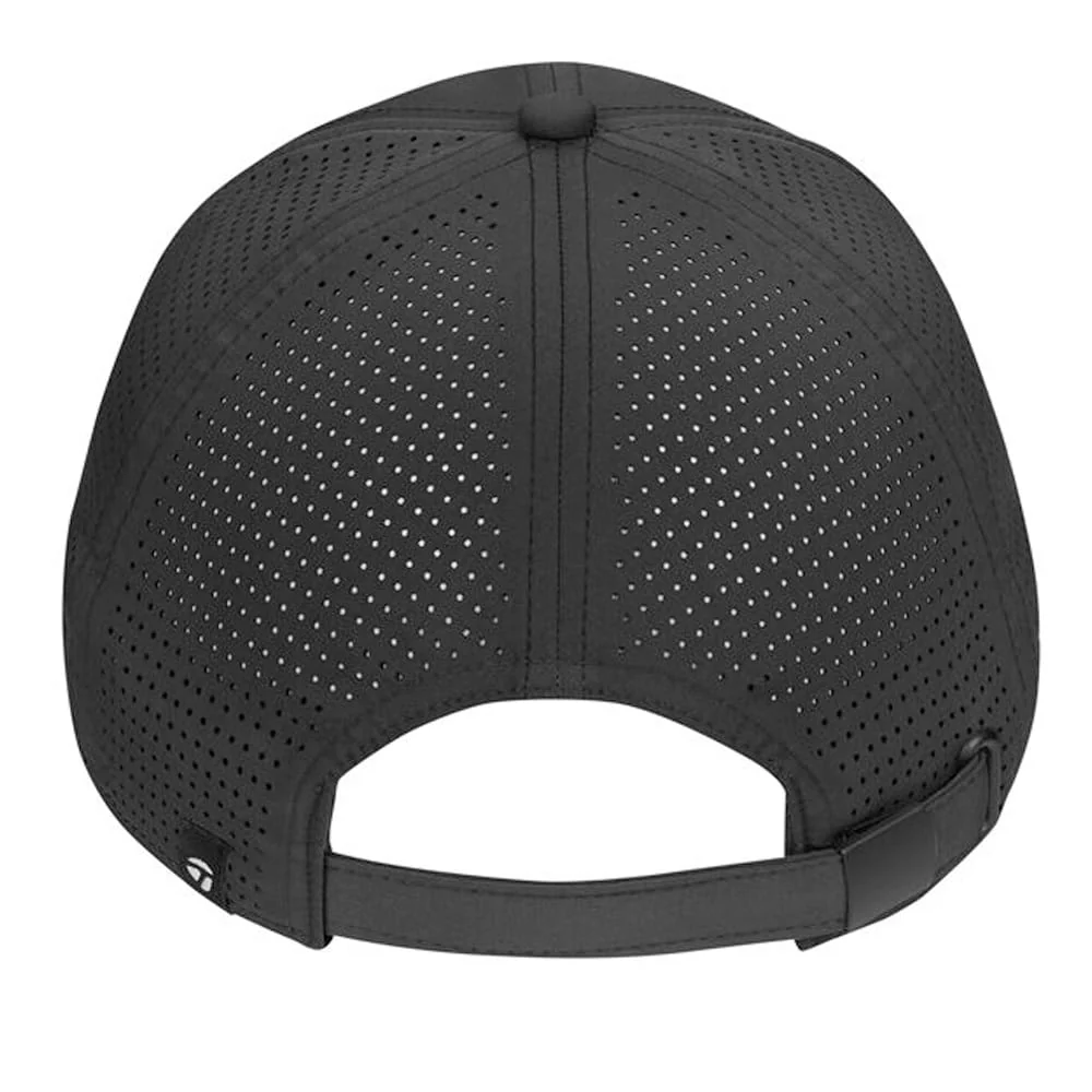 TaylorMade Hamptons Perforated Cap - Black - Image 2