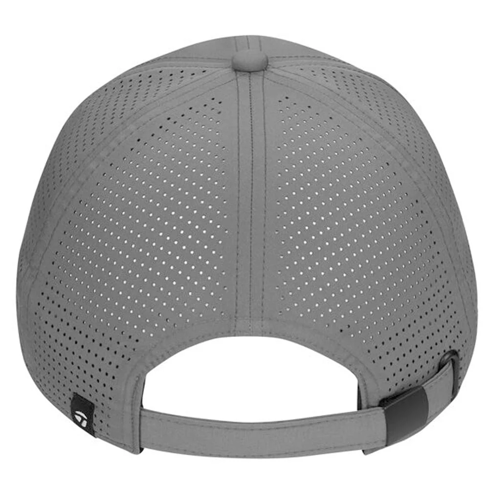 TaylorMade Hamptons Perforated Cap - Grey - Image 2