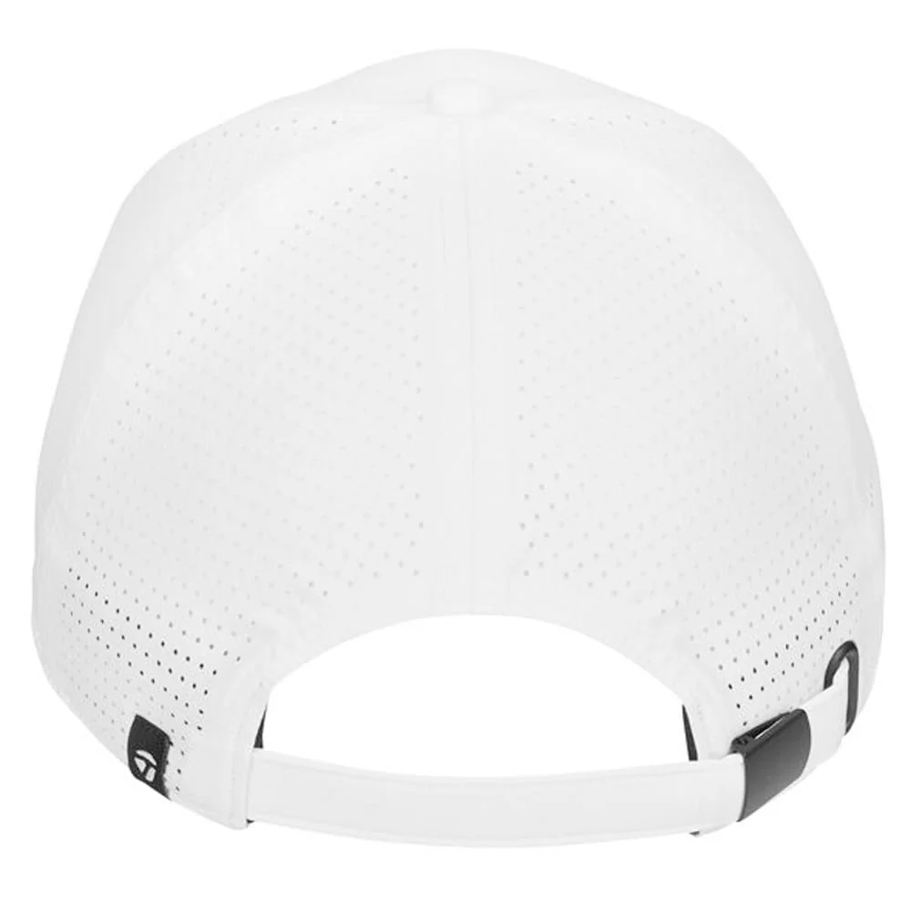 TaylorMade Hamptons Perforated Cap - White - Image 2