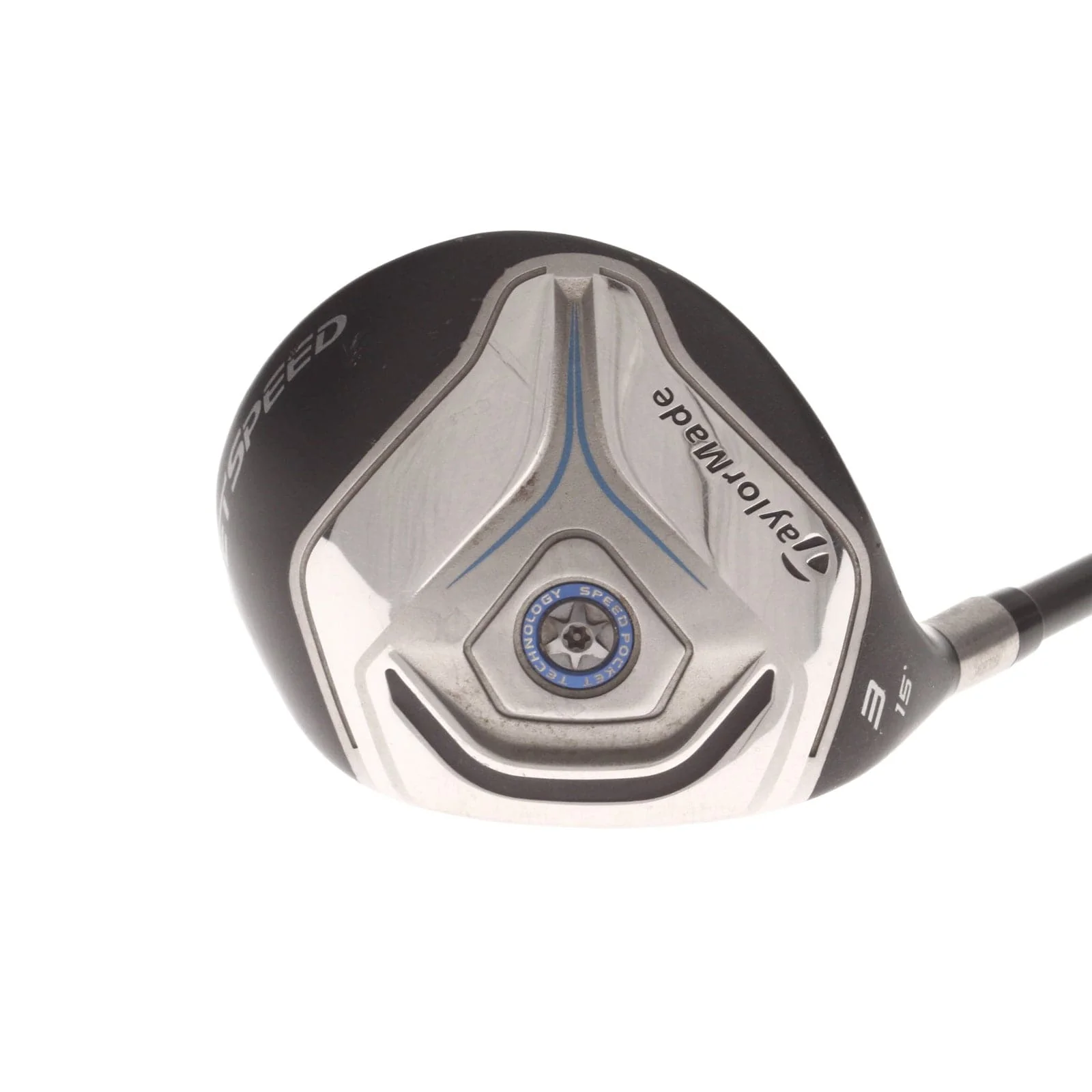 TaylorMade Jetspeed Graphite Mens Left Hand Fairway 3 Wood 15* Regular - Matrix VeloxT 69g