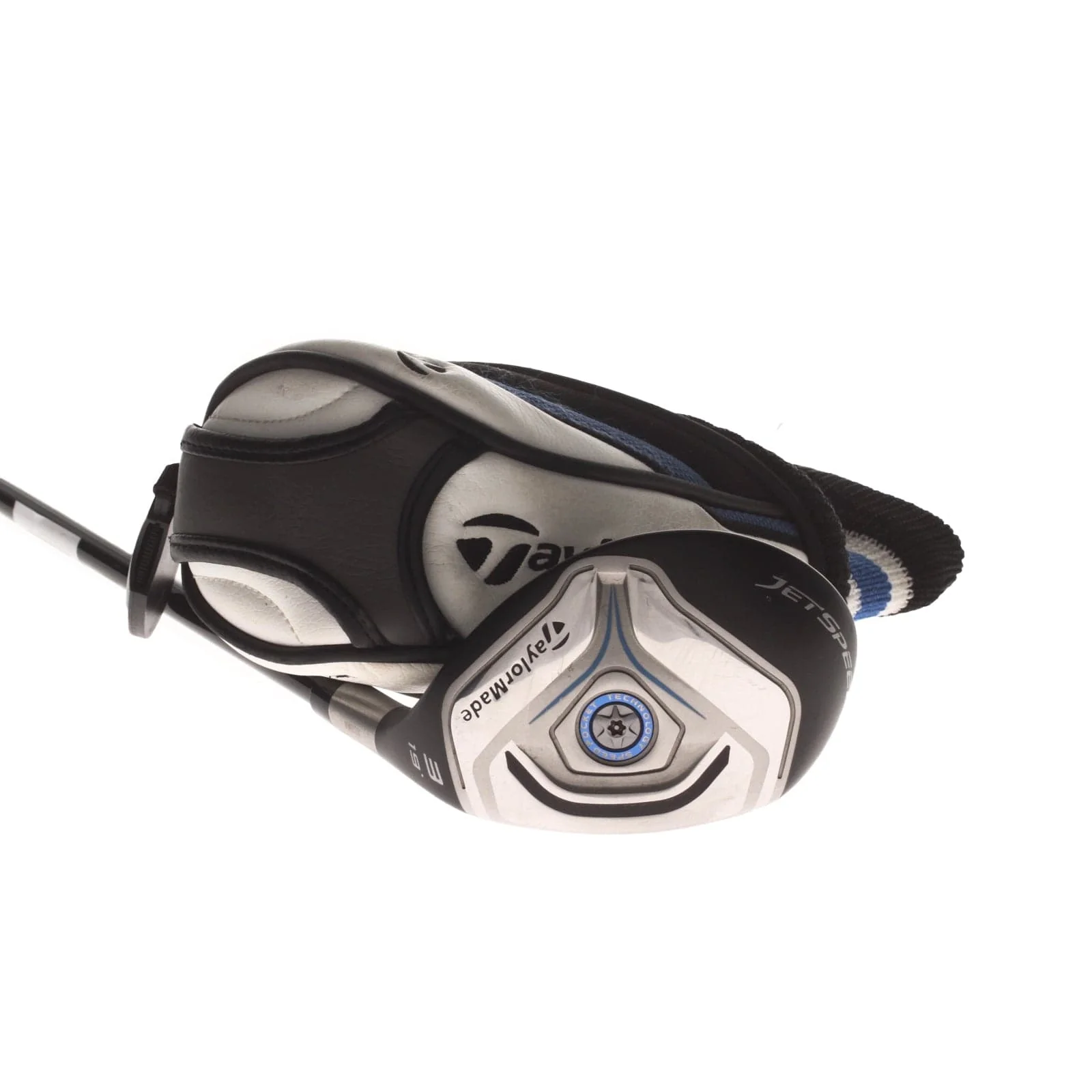 TaylorMade Jetspeed Graphite Mens Right Hand 3 Hybrid 19* Regular - TaylorMade Veloxt 65g