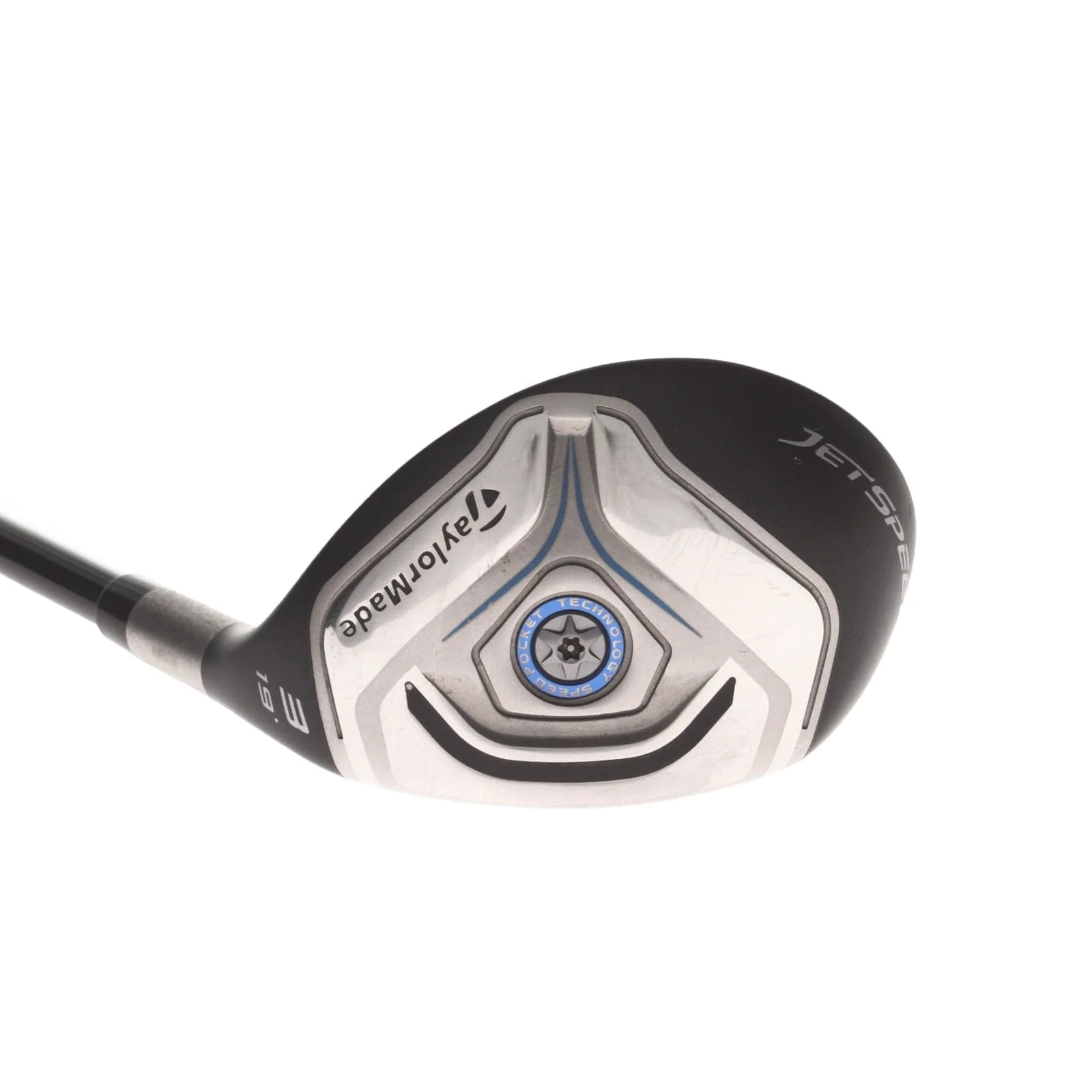 TaylorMade Jetspeed Graphite Mens Right Hand 3 Hybrid 19* Regular - TaylorMade Veloxt 65g - Image 2