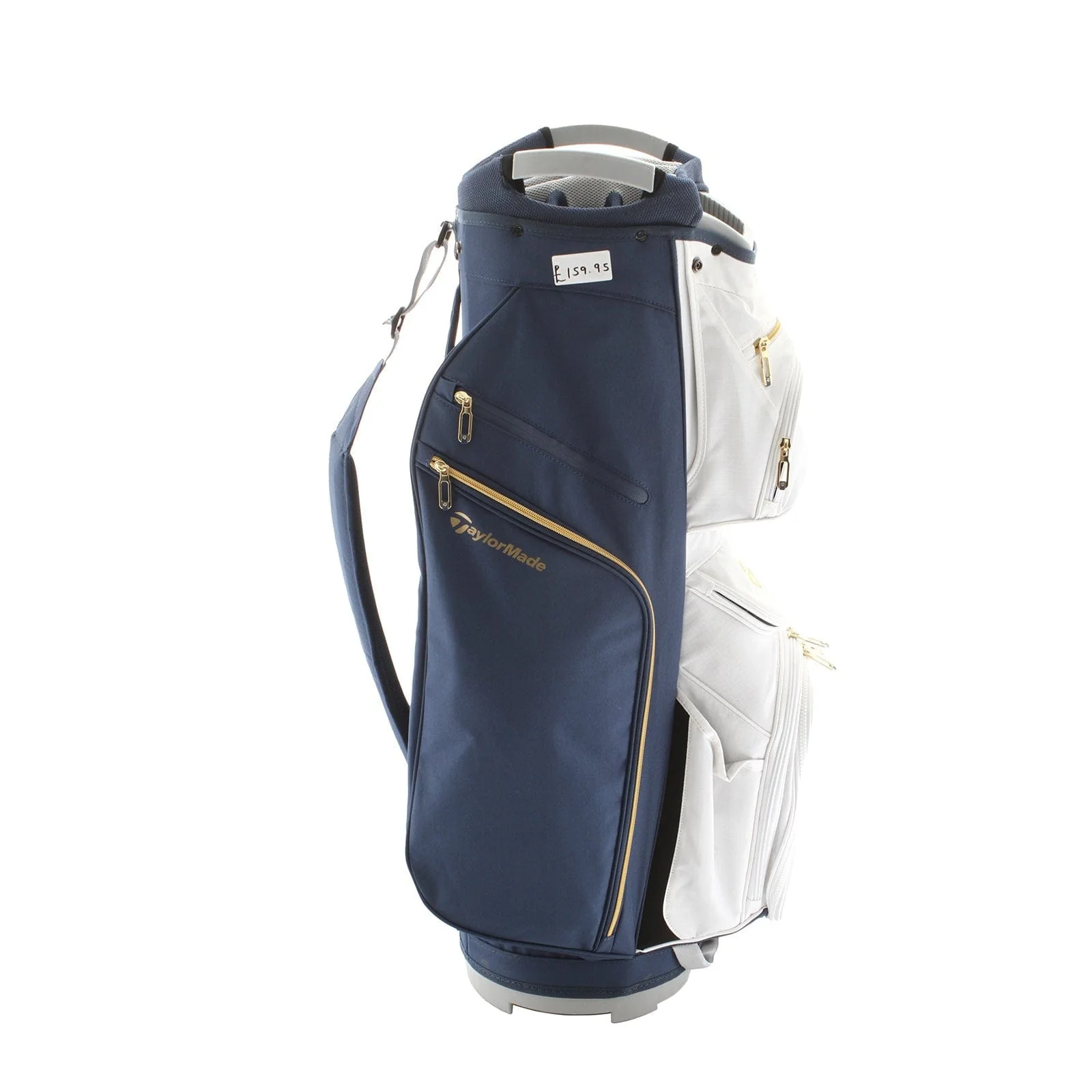 TaylorMade Kalea Gold Cart Bag - Blue/White/Gold - Image 3