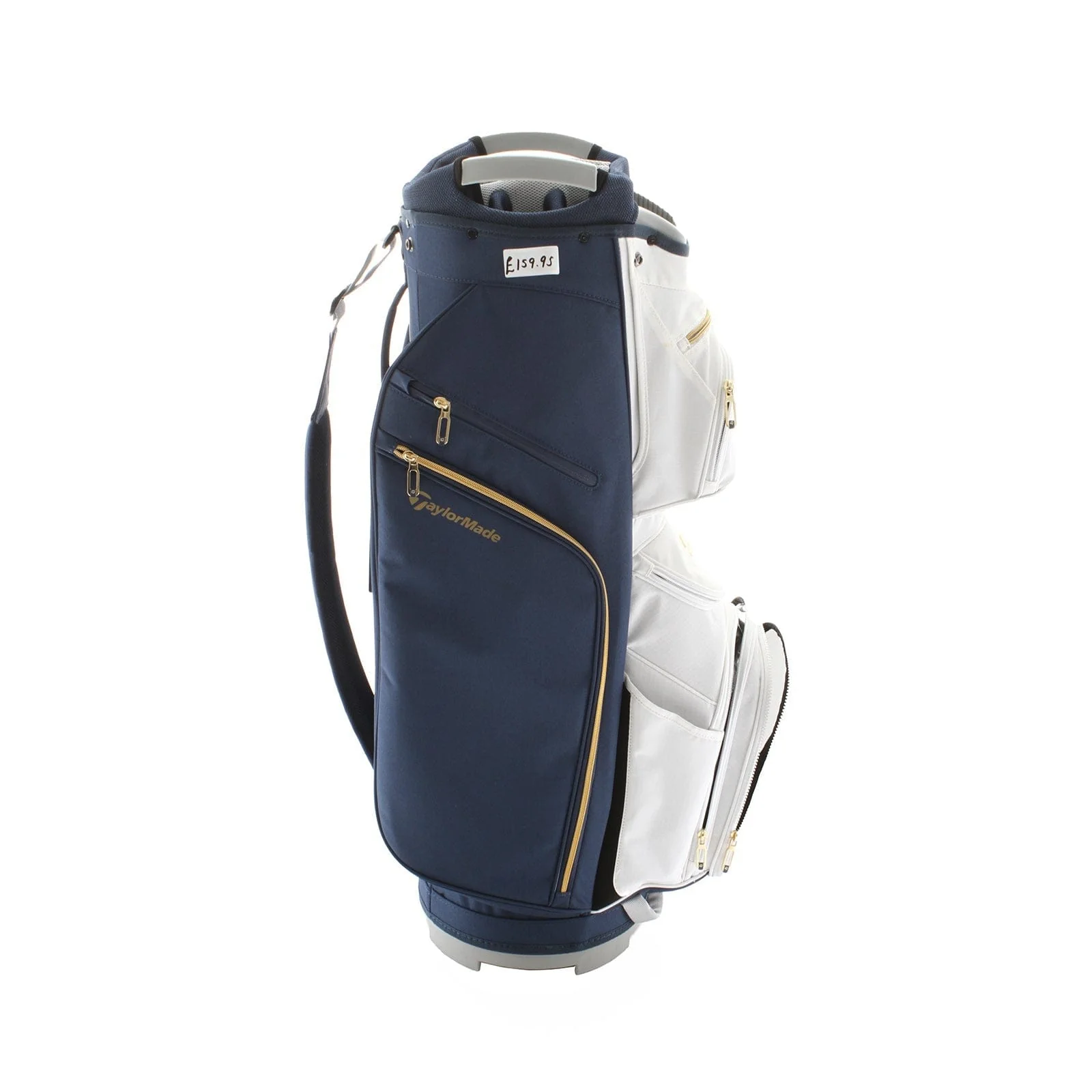 TaylorMade Kalea Gold Cart Bag - Blue/White/Gold - Image 3