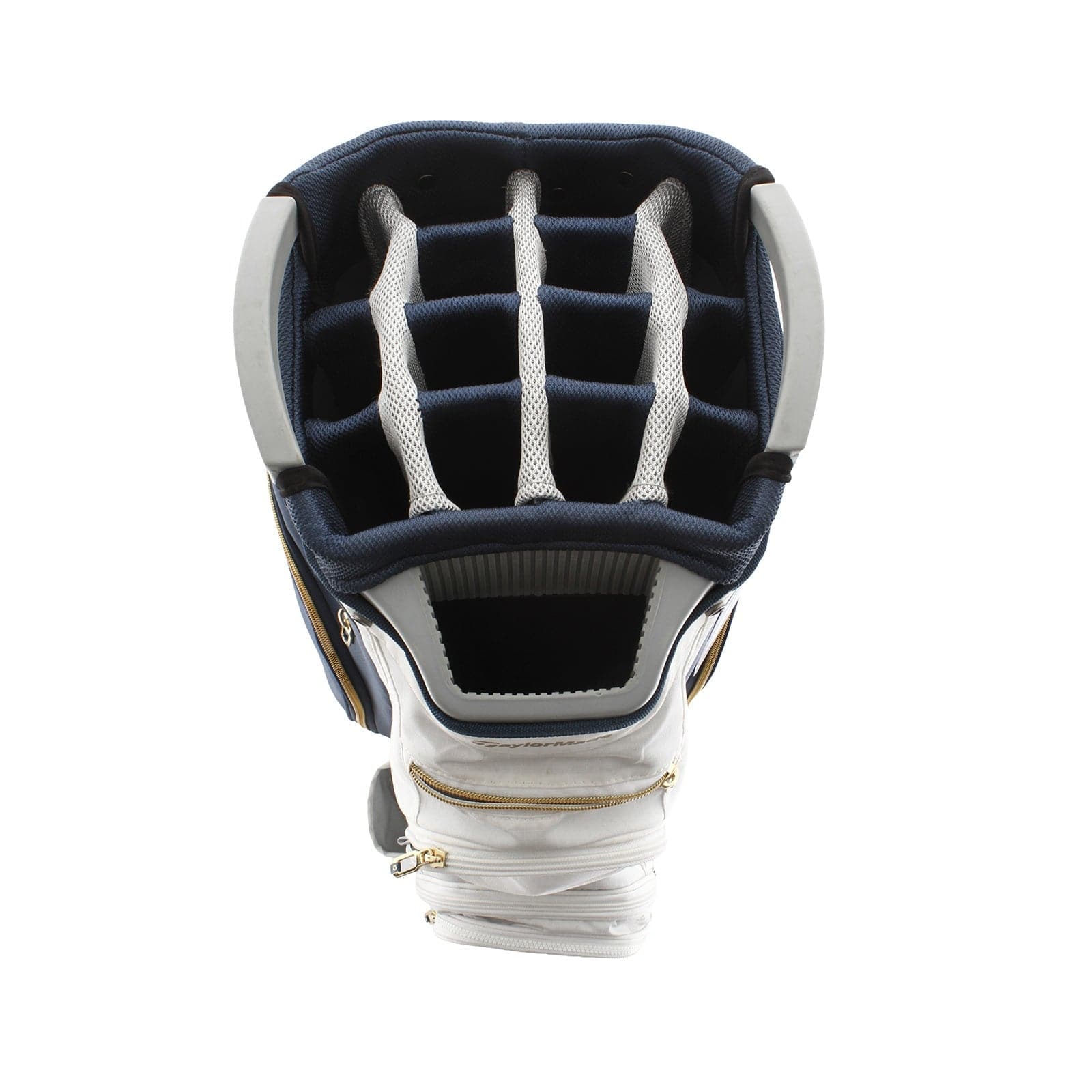 TaylorMade Kalea Gold Cart Bag - Blue/White/Gold - Image 2