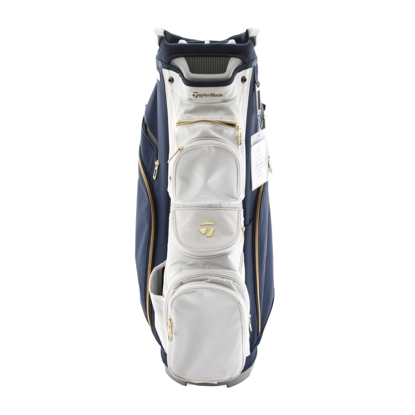 TaylorMade Kalea Gold Cart Bag - Blue/White/Gold - Image 4
