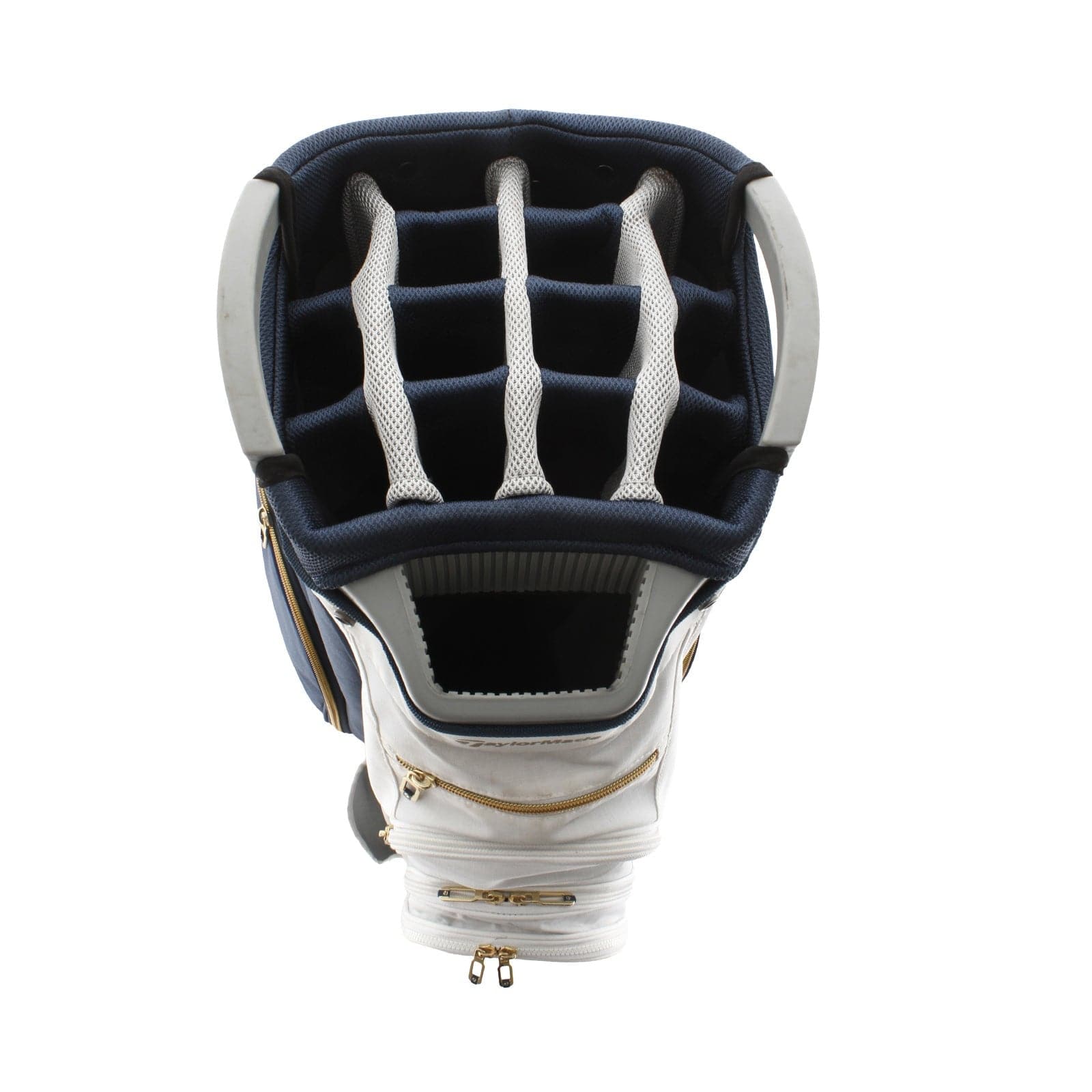 TaylorMade Kalea Gold Cart Bag - Blue/White/Gold - Image 2