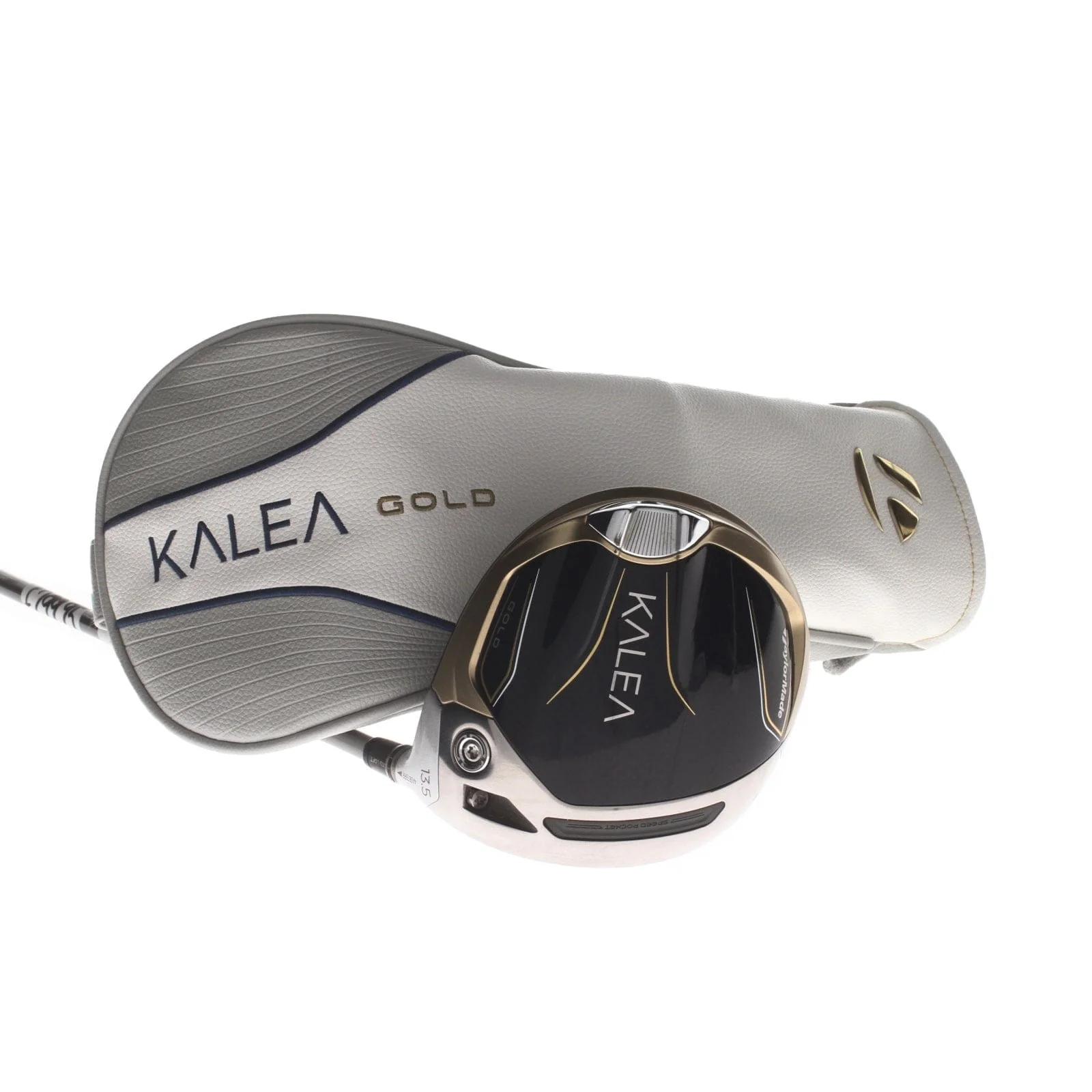 TaylorMade Kalea Gold Graphite Ladies Right Hand Driver 13.5* Ladies - TaylorMade Kalea Gold 40