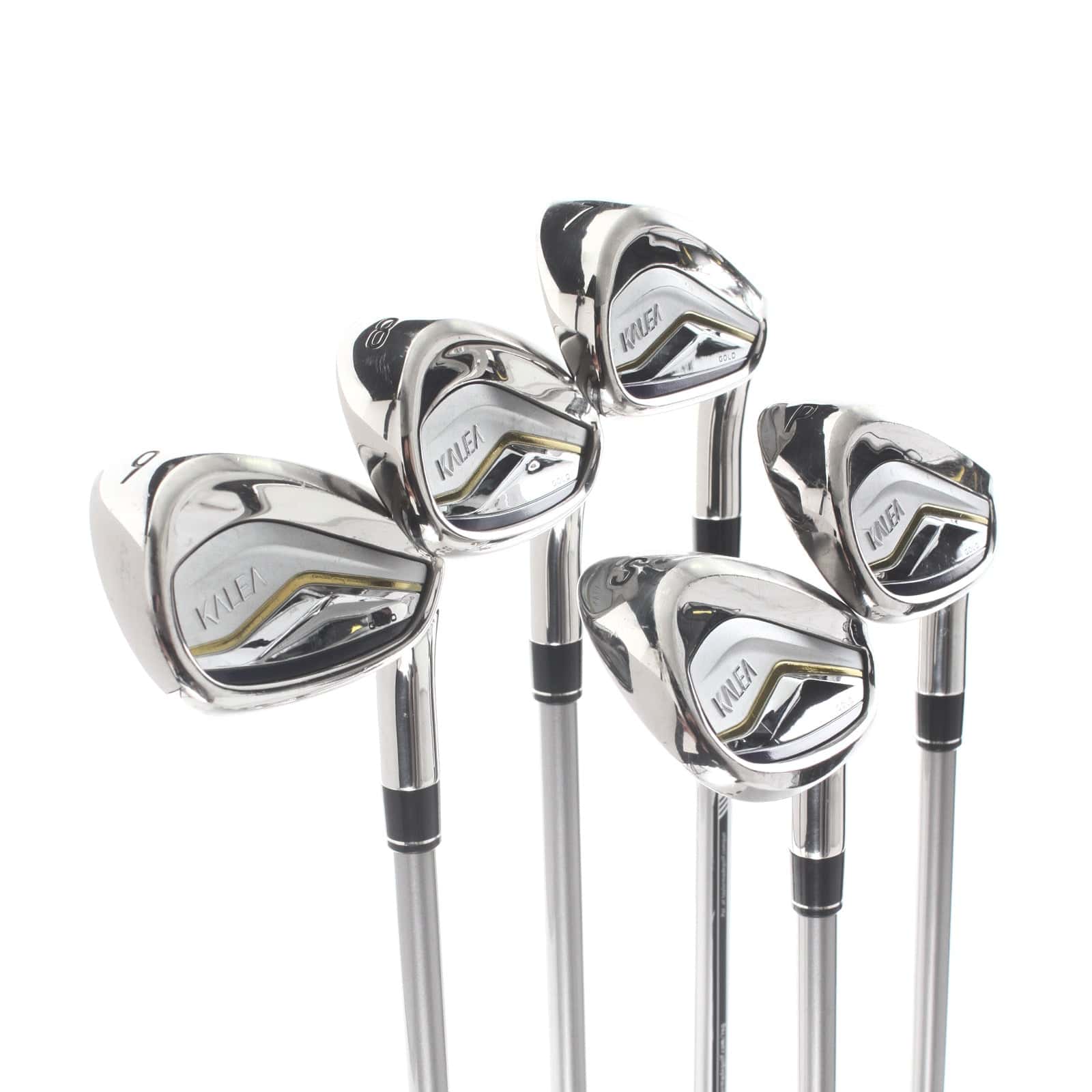 TaylorMade Kalea Gold Graphite Ladies Right Hand Irons 7-SW Ladies - TaylorMade 40 Soft - Image 2