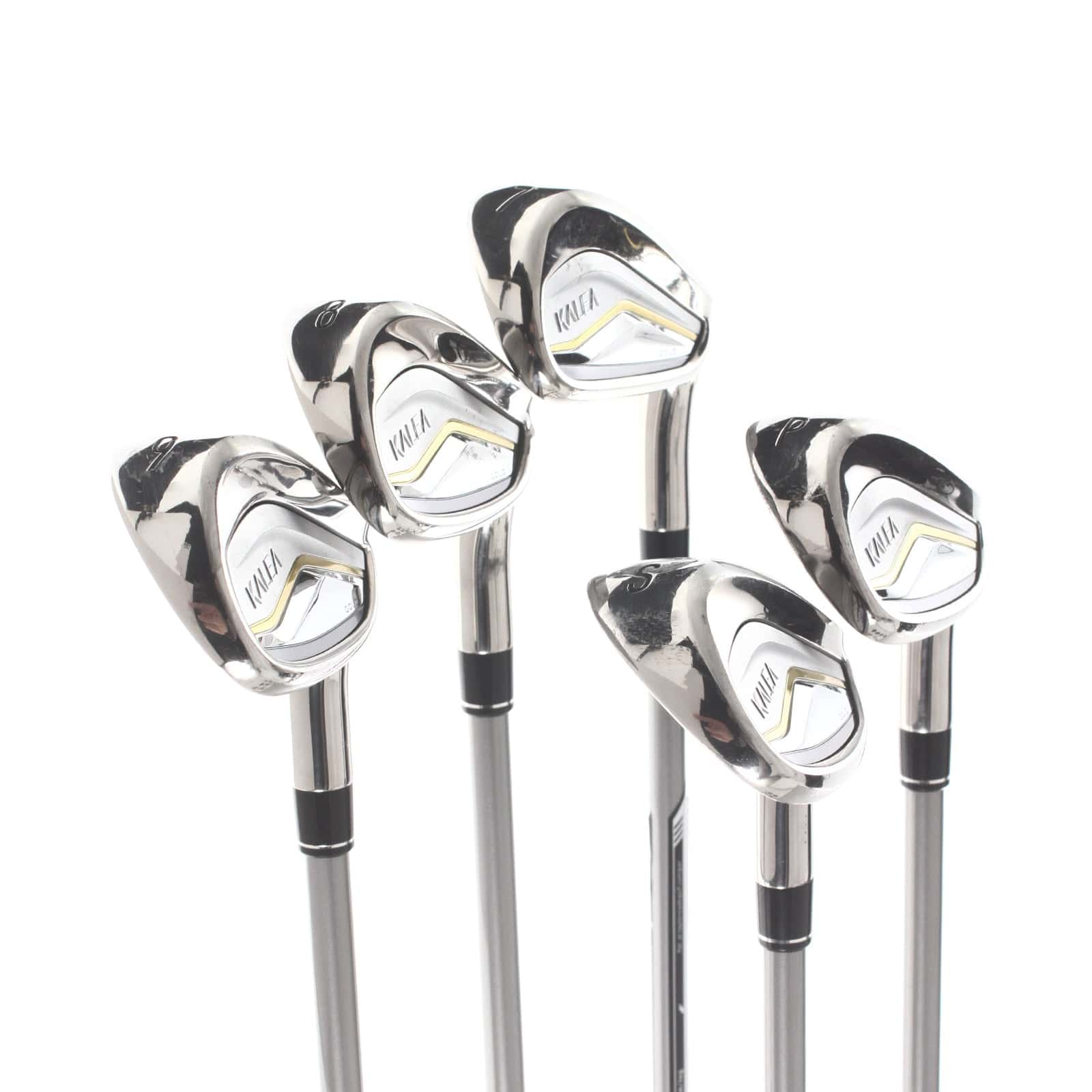 TaylorMade Kalea Gold Graphite Ladies Right Hand Irons 7-SW Ladies - TaylorMade 40 Soft - Image 2