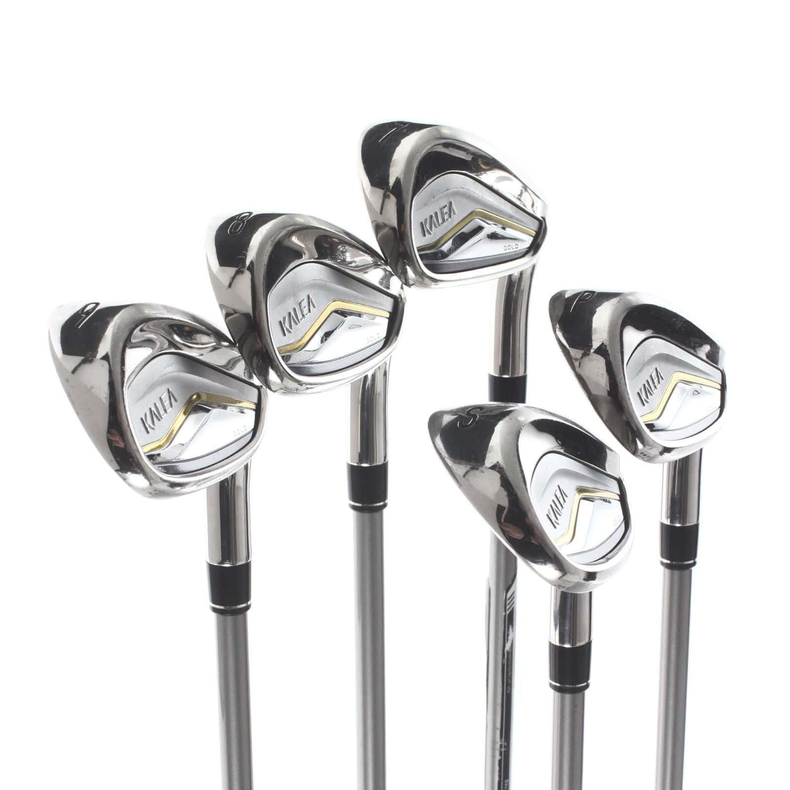 TaylorMade Kalea Gold Graphite Ladies Right Hand Irons 7-SW Ladies - TaylorMade 40 Soft - Image 2