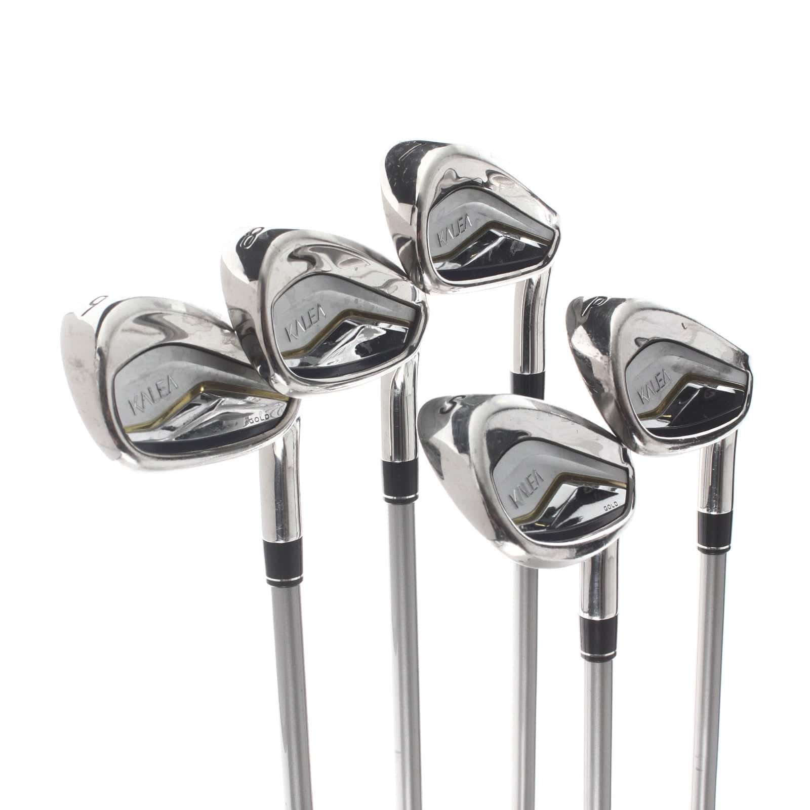 TaylorMade Kalea Gold Graphite Ladies Right Hand Irons 7-SW Ladies - TaylorMade 40 Soft - Image 2