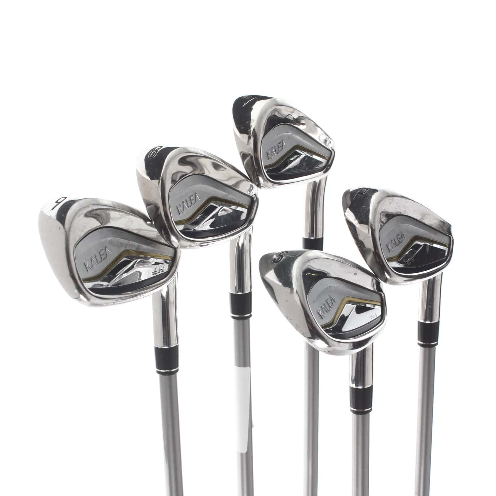 TaylorMade Kalea Gold Graphite Ladies Right Hand Irons 7-SW Ladies - TaylorMade 40 Soft - Image 2