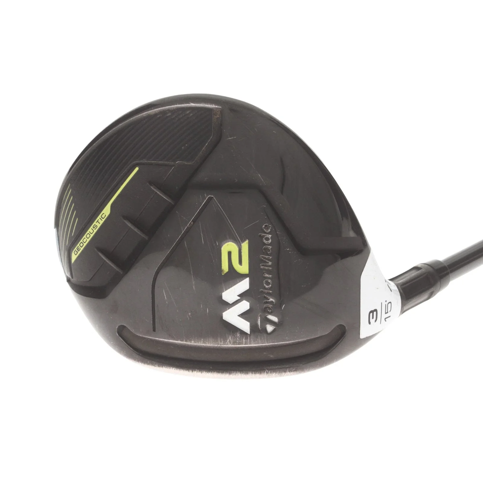 TaylorMade M2 2017 Graphite Mens Left Hand Fairway 3 Wood 15* Regular - TaylorMade Reax 55 - Image 2