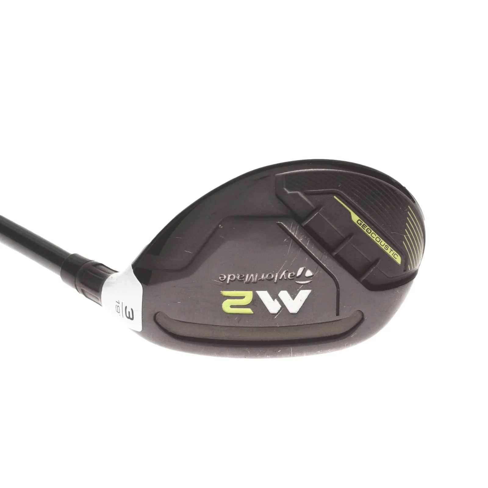 TaylorMade M2 2017 Graphite Mens Right Hand 3 Hybrid 19* Regular - TaylorMade M2 Reax 65 - Image 2