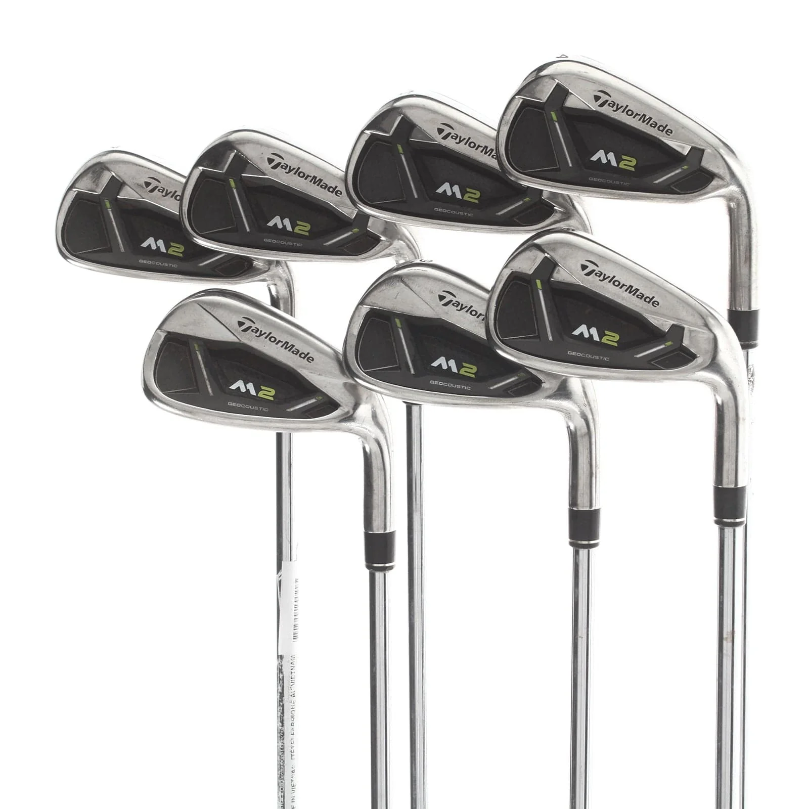 TaylorMade M2 2017 Steel Mens Right Hand Irons 4-PW Regular - REAX 88