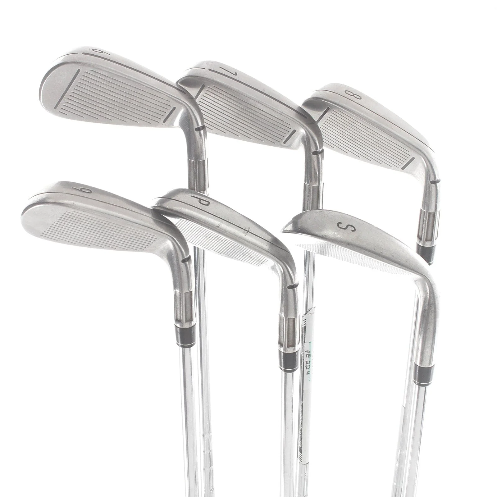 TaylorMade M4 Steel Mens Left Hand Irons 6-SW Stiff - KBS Max 85 - Image 3