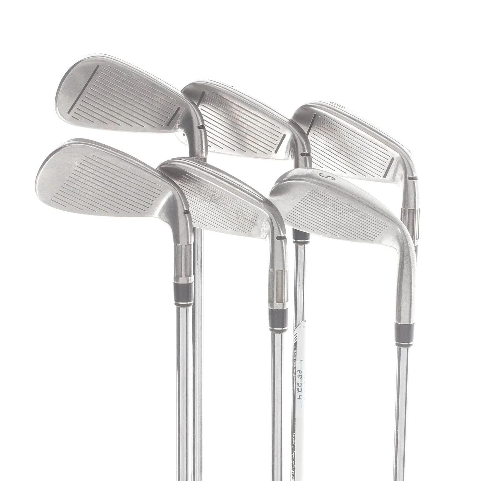 TaylorMade M4 Steel Mens Left Hand Irons 6-SW Stiff - KBS Max 85 - Image 4