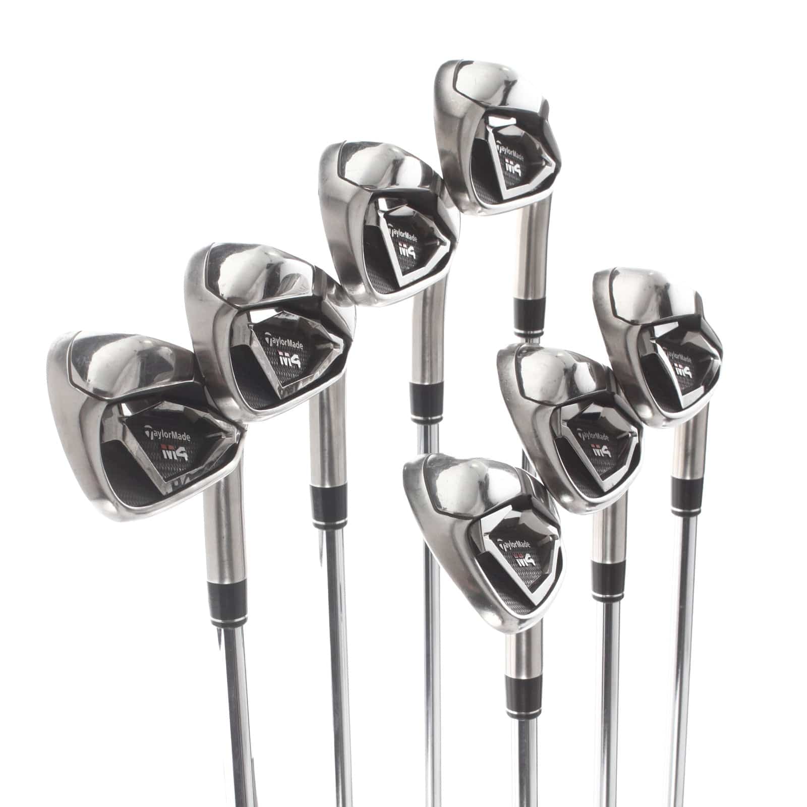 TaylorMade M4 Steel Mens Right Hand Irons 4-PW Regular - KBS Max 85 - Image 2