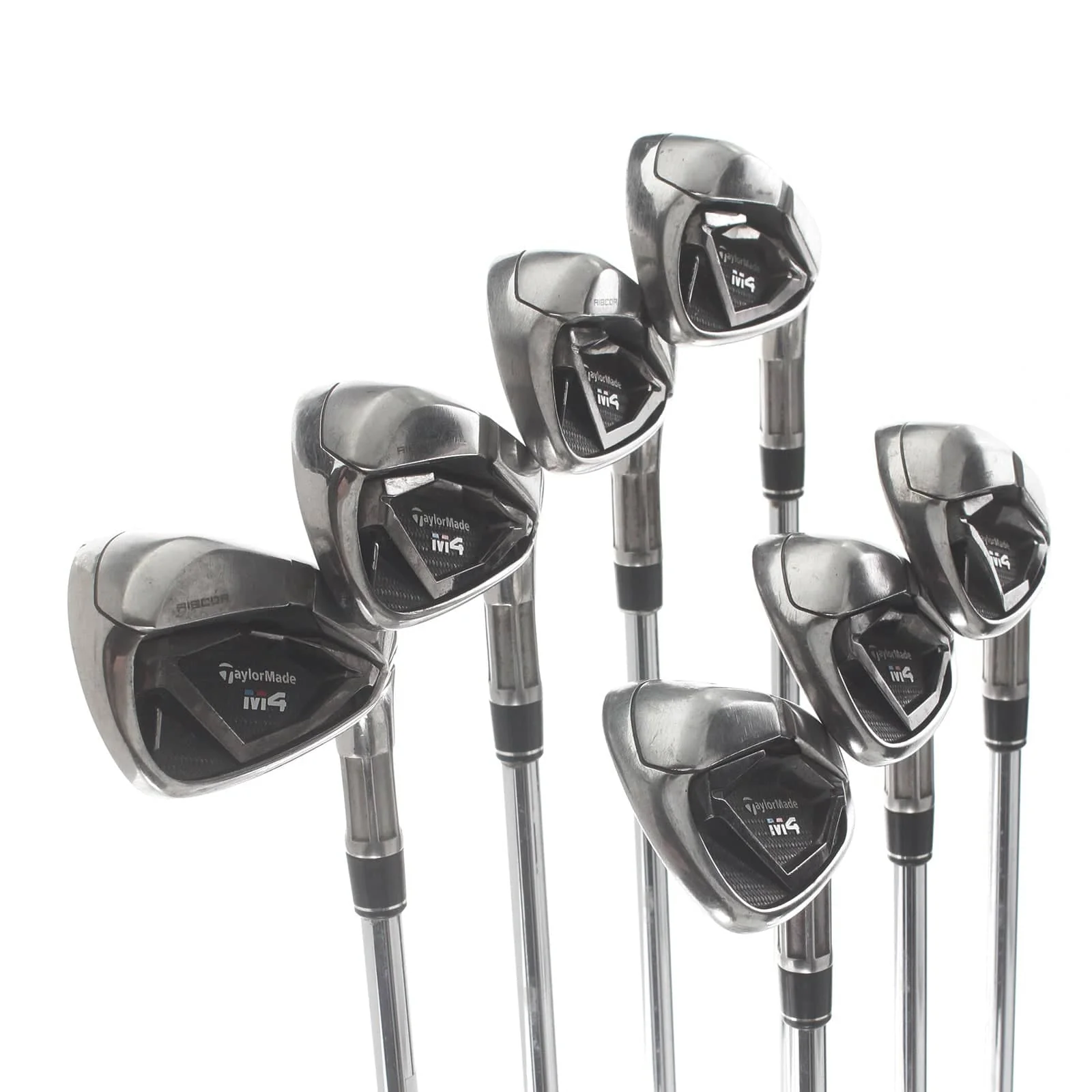 TaylorMade M4 Steel Mens Right Hand Irons 4-PW Regular - KBS Max 85 R - Image 2
