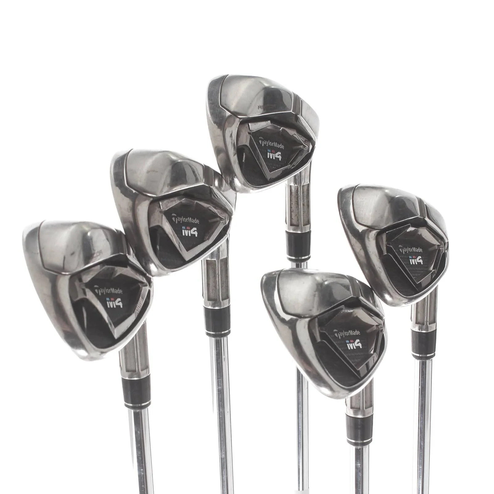 TaylorMade M4 Steel Mens Right Hand Irons 6-PW Regular - KBS Max 85 - Image 2
