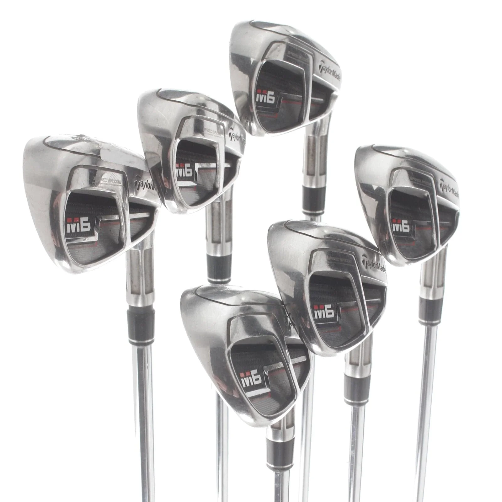 TaylorMade M6 Steel Mens Right Hand Irons 5-PW Regular - Kbs - Image 2