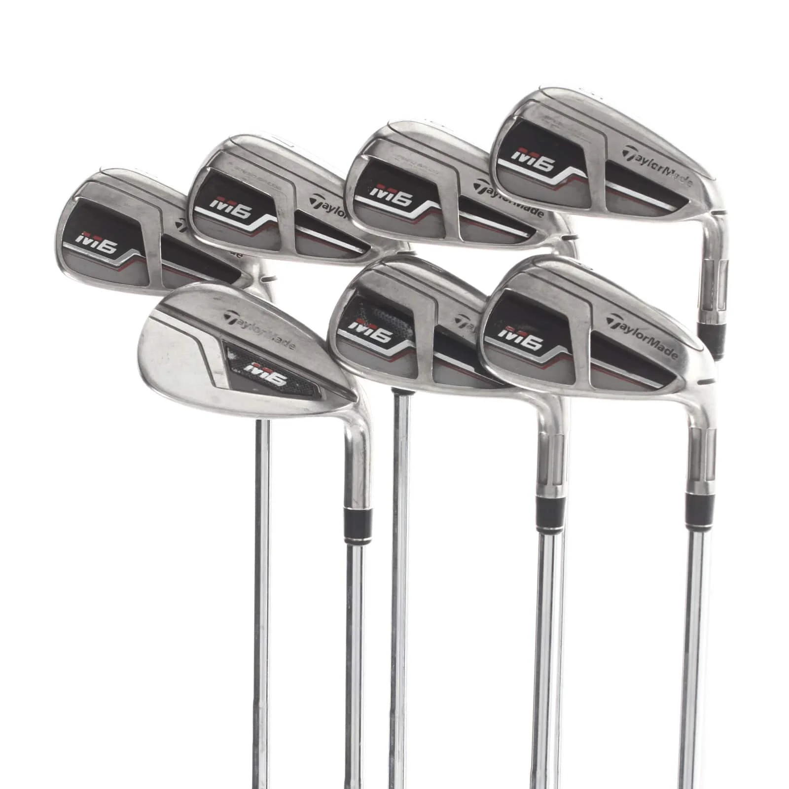 TaylorMade M6 Steel Mens Right Hand Irons 5-SW Stiff - True Temper
