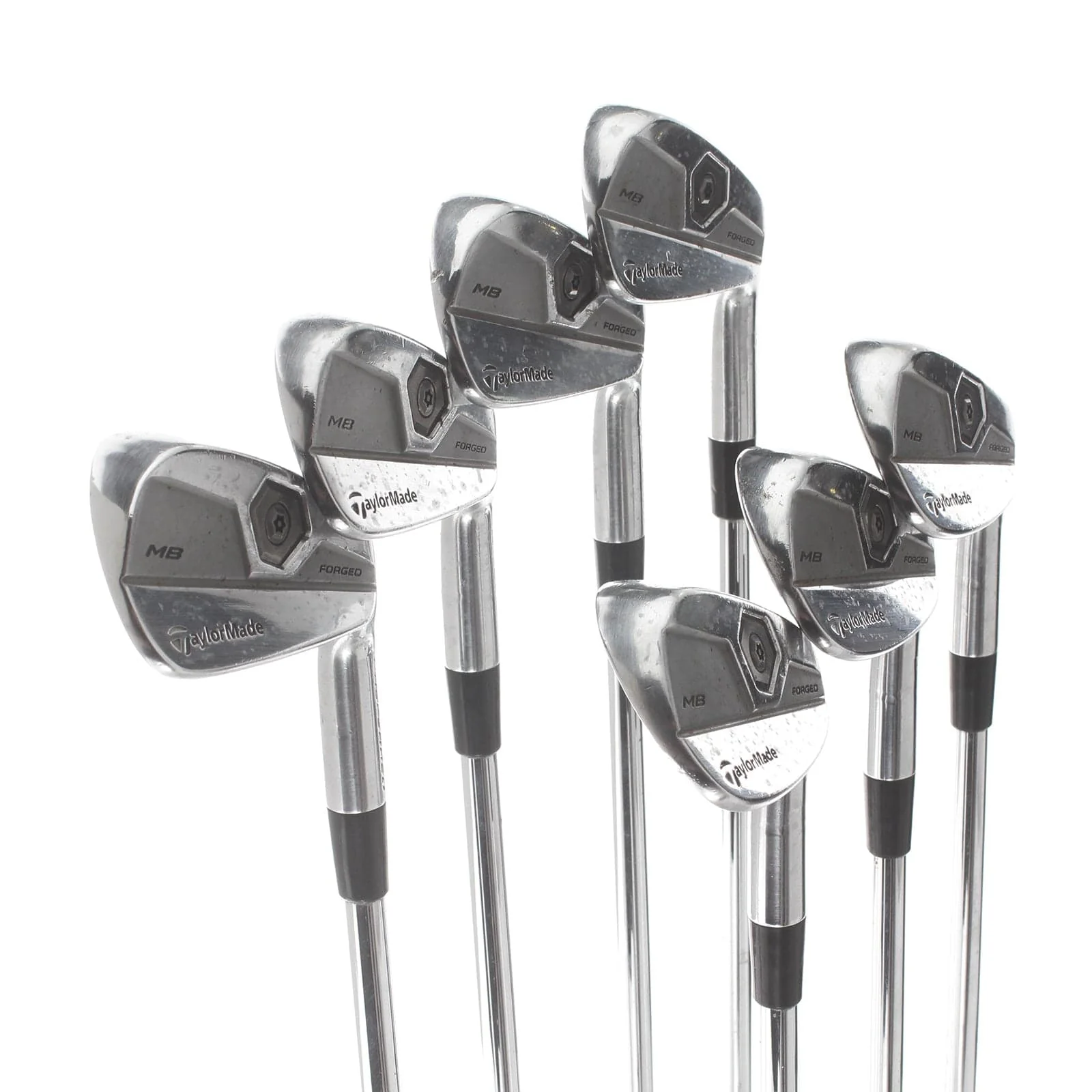 TaylorMade MB-Forged Steel Mens Right Hand Irons 4-PW Stiff - Dynamic Gold S-300 - Image 2