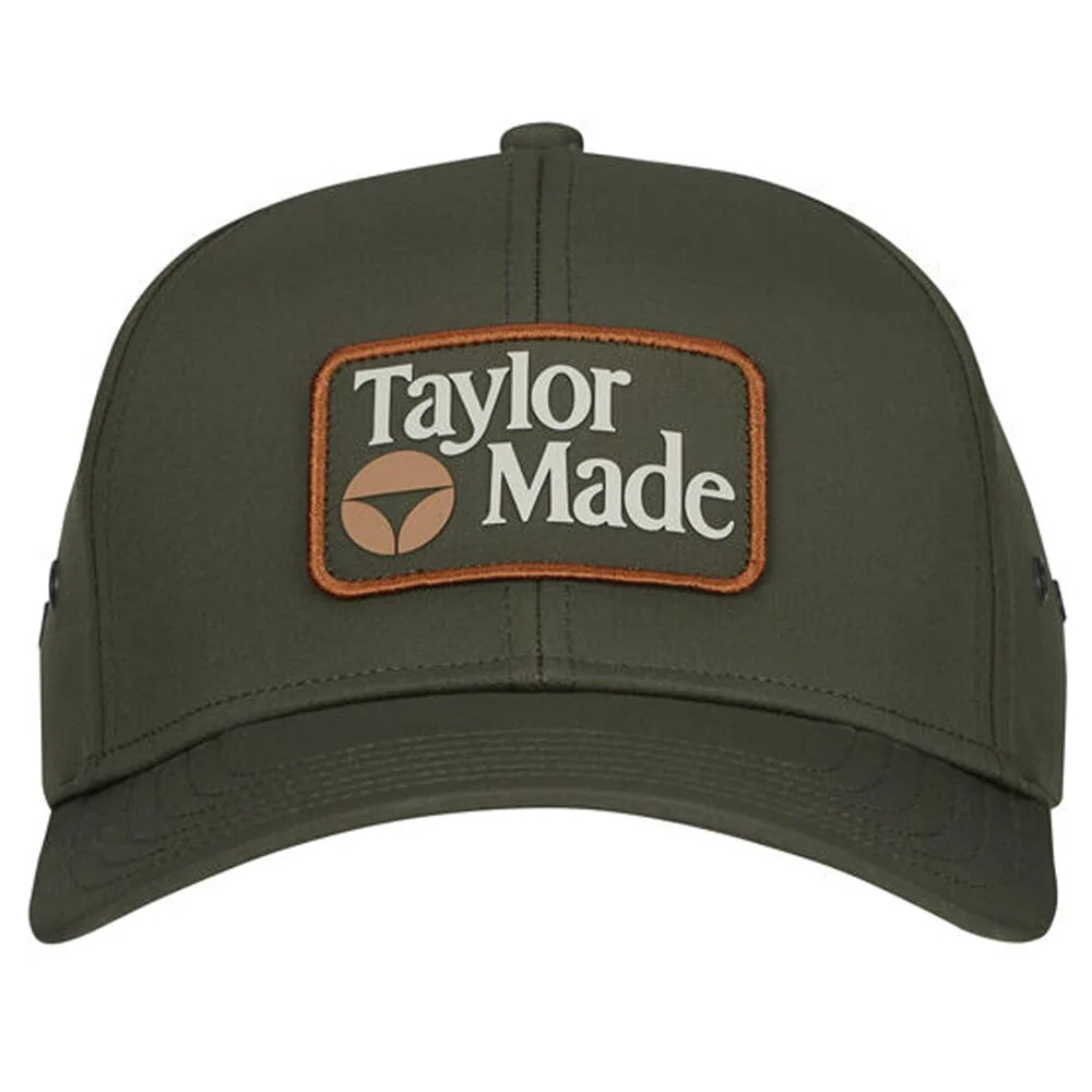 TaylorMade Newport Stock Metal Eyelet Cap - Olive - Image 3