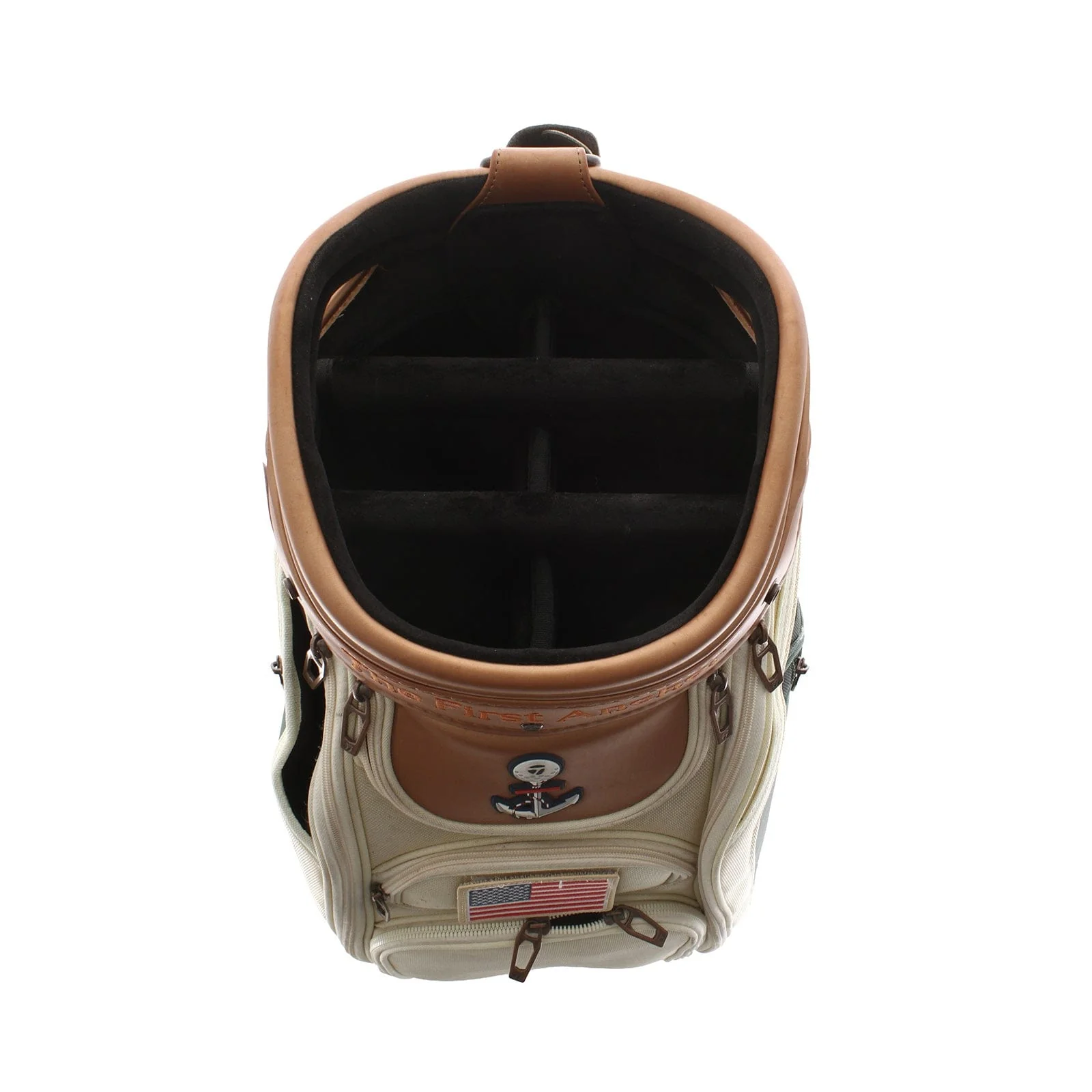 TaylorMade No 24 Tour Bag - Bronze/Green/Gold - Image 2