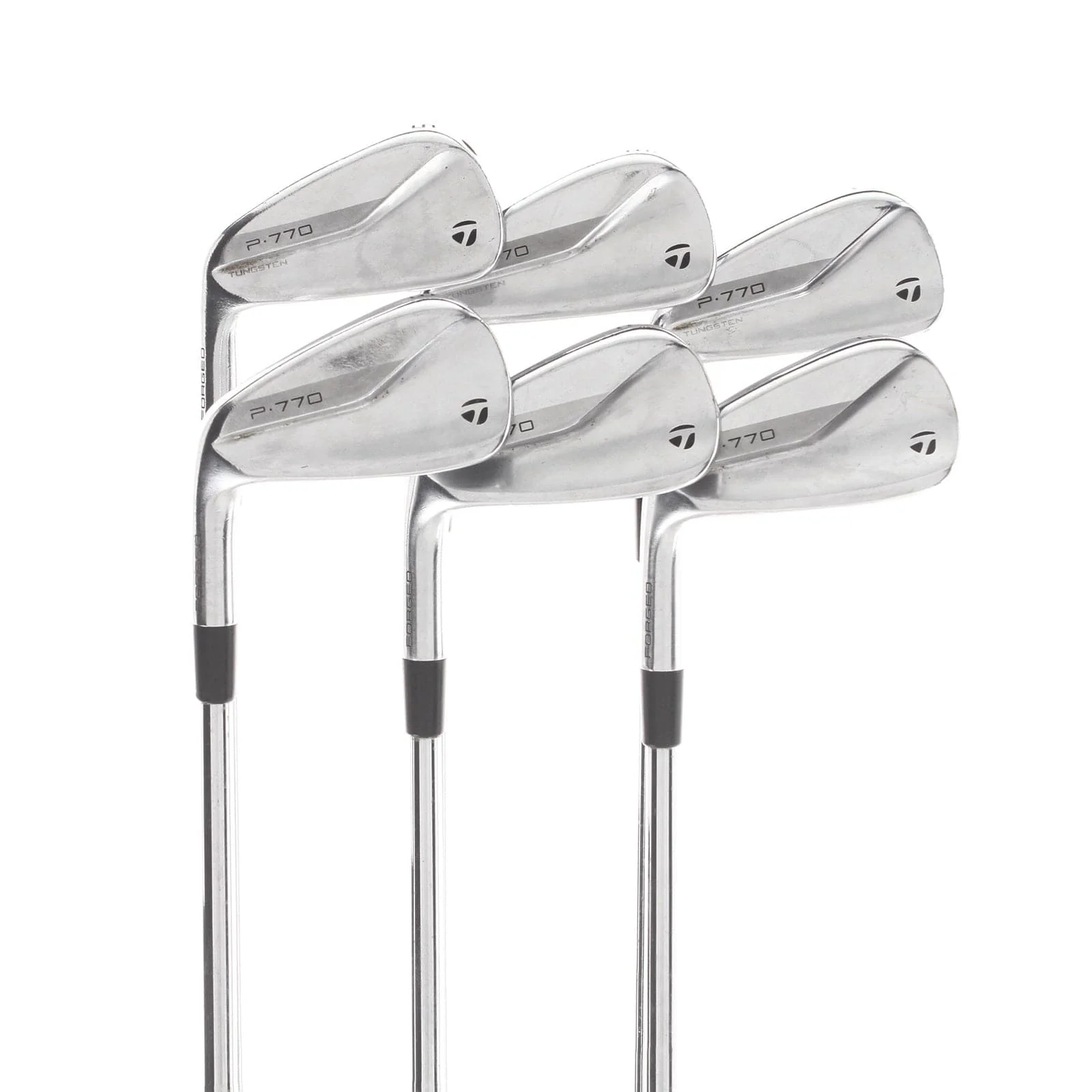 TaylorMade P770 2020 Steel Mens Left Hand Irons 5-PW Stiff - KBS Tour 90