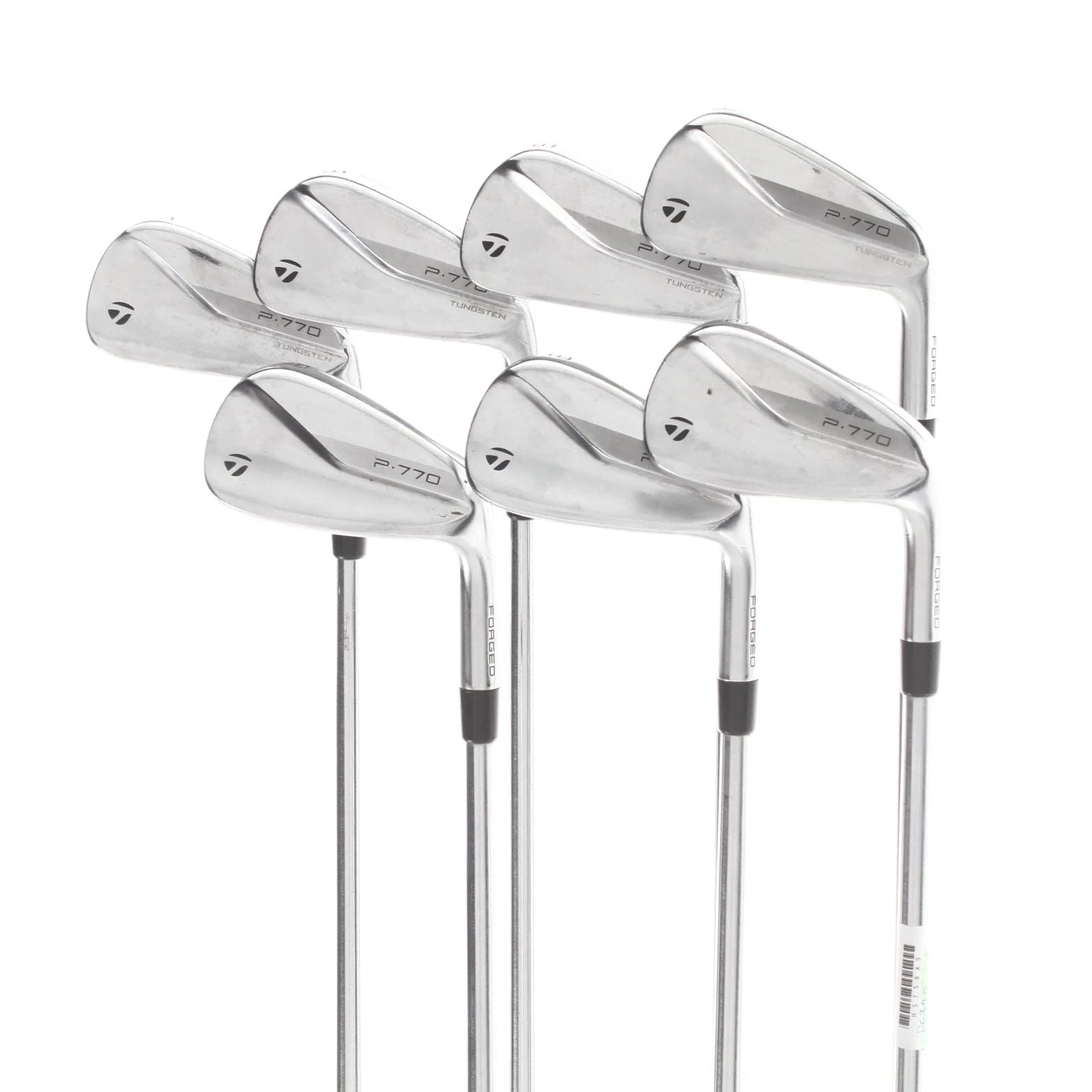 TaylorMade P770 2020 Steel Mens Right Hand Irons 4-PW Stiff - Project X LZ 120