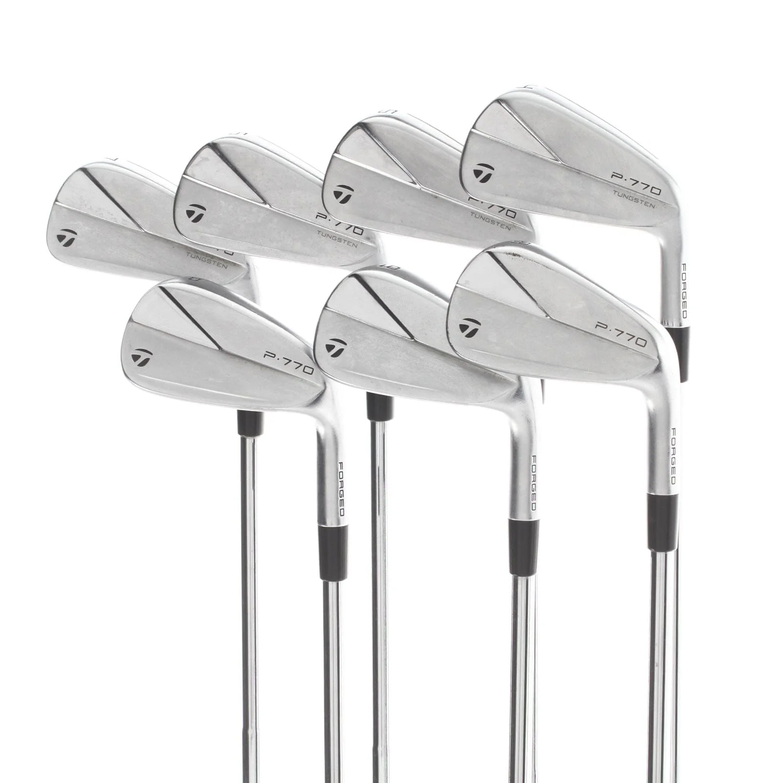 TaylorMade P770 2023 Steel Mens Right Hand Irons 4-PW Stiff - Dynamic gold