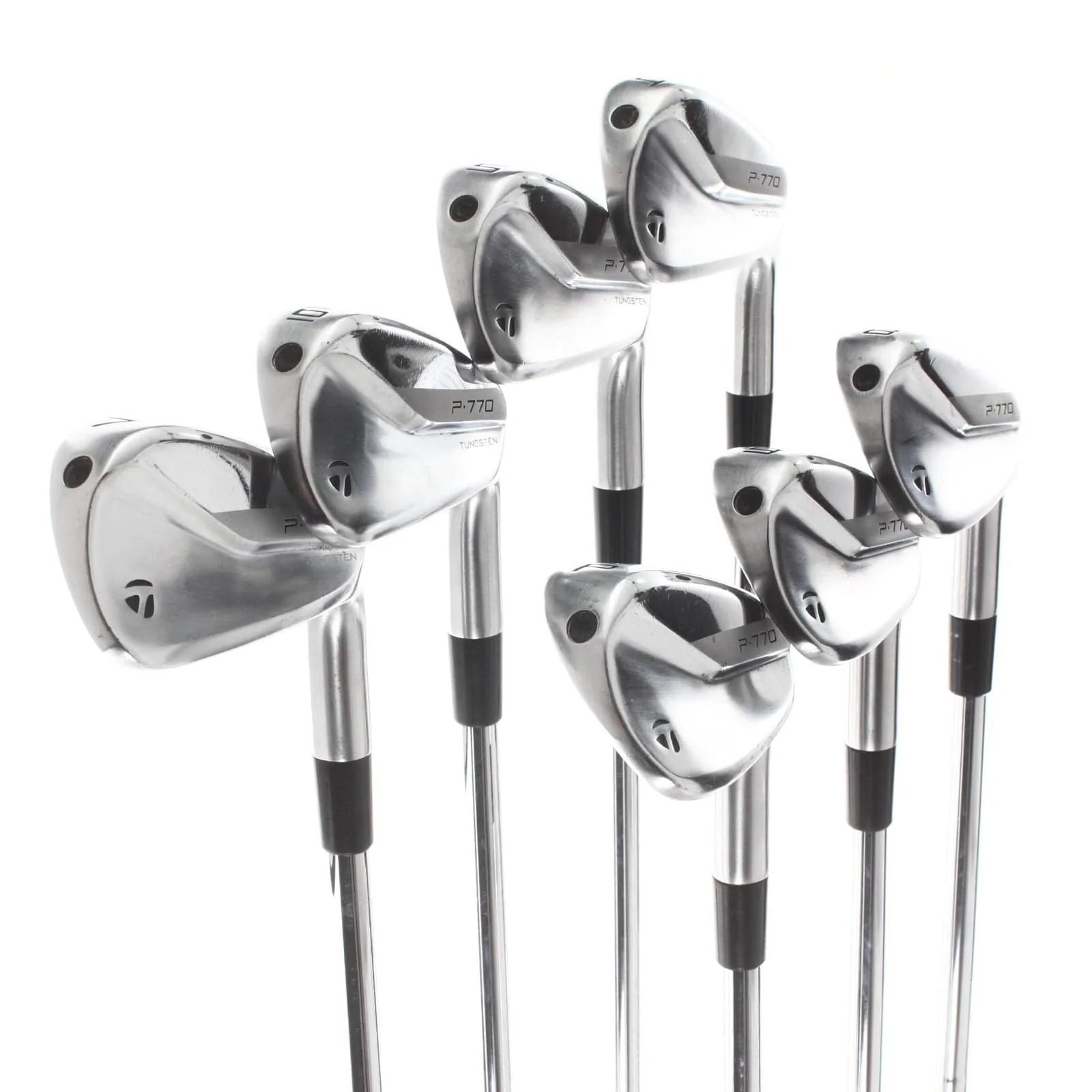 TaylorMade P770 Steel Mens Right Hand Irons 4-PW Stiff - Kbs Tour - Image 2