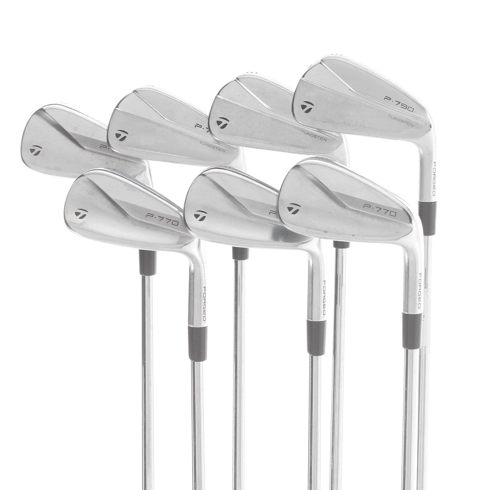 TaylorMade P770 Steel Mens Right Hand Irons 5-AW Stiff - Rifle 6.0