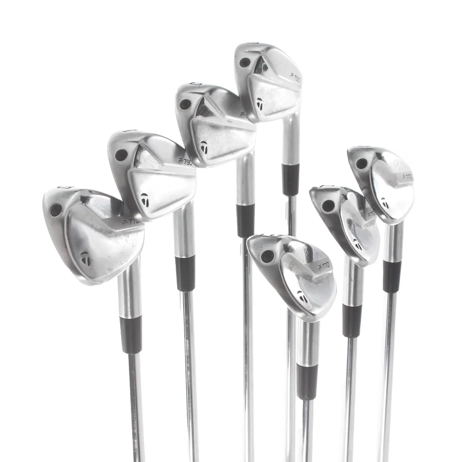 TaylorMade P770 Steel Mens Right Hand Irons 5-AW Stiff - Rifle 6.0 - Image 2