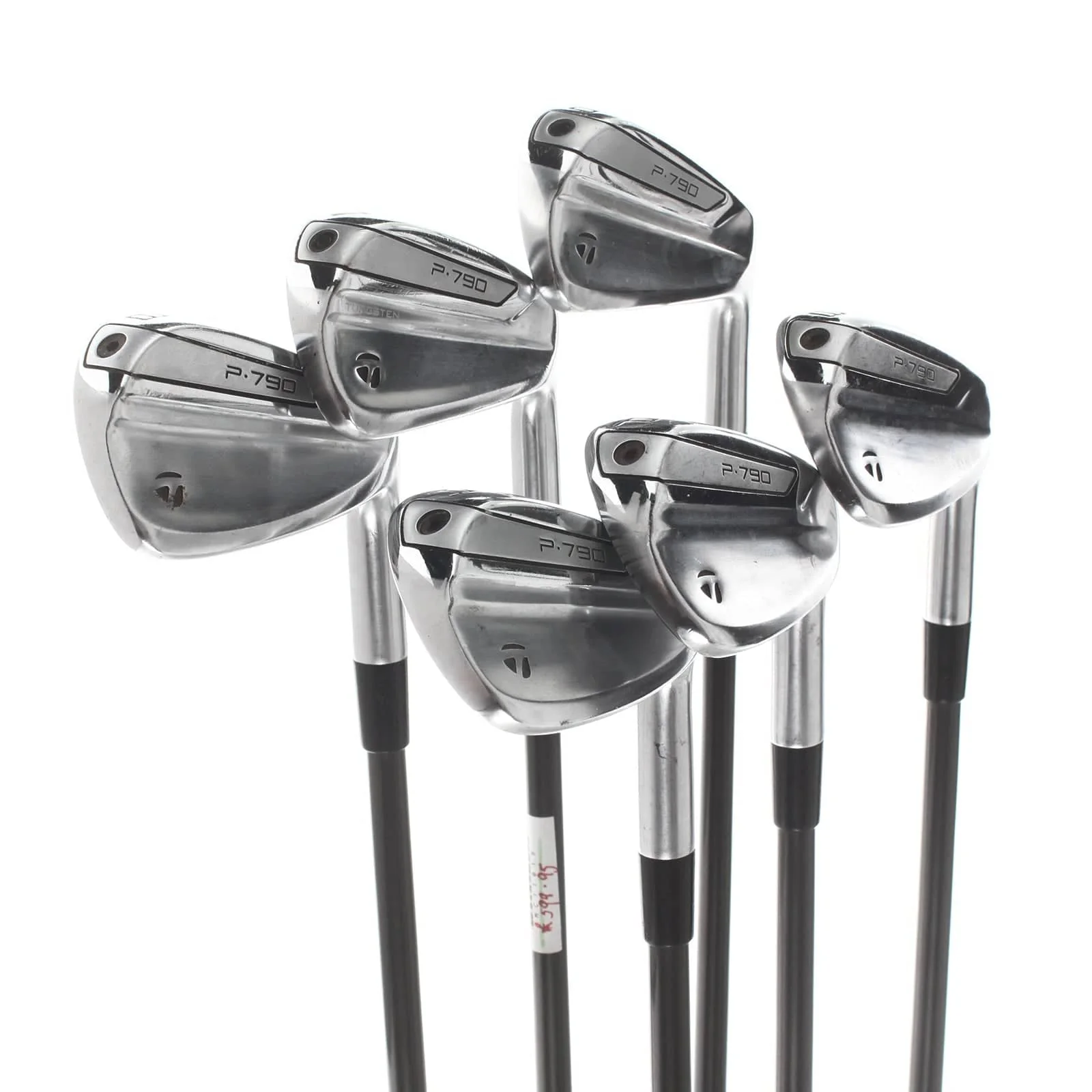 TaylorMade P790 Graphite Mens Right Hand Irons 6-GW Senior - Recoil ES - Image 2